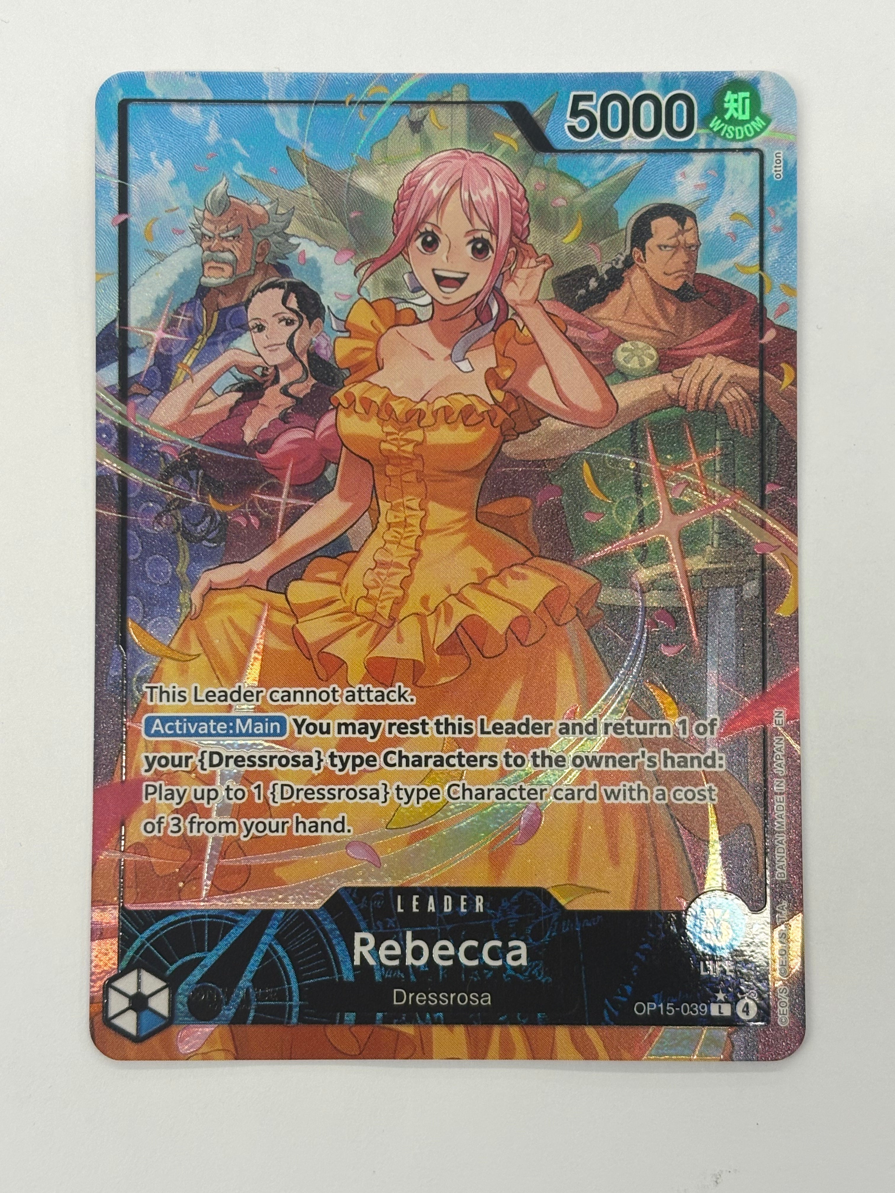 One Piece TCG - Adventure on Kami's Island OP15-EB04 Rebecca OP15-059 NM