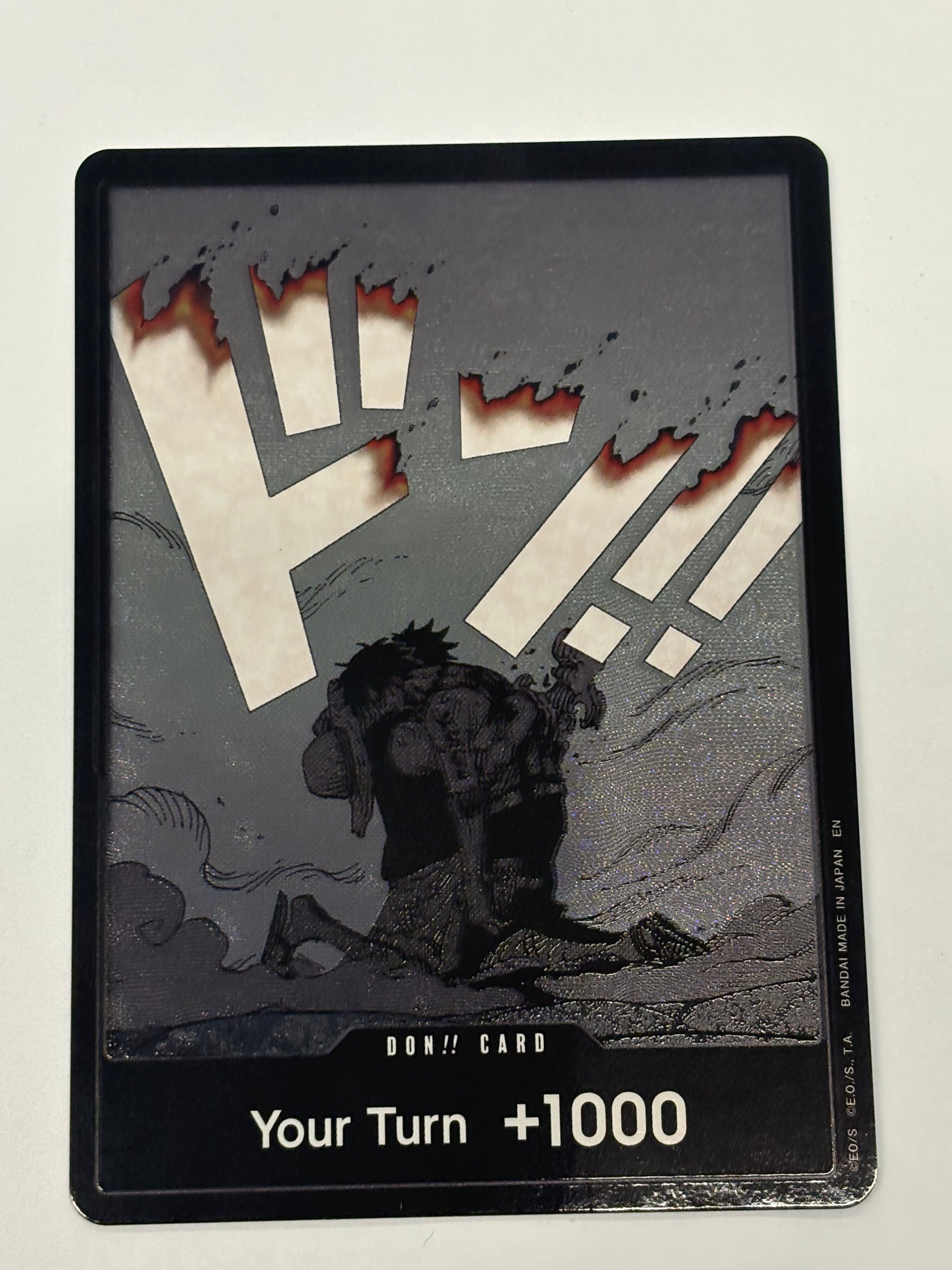 One Piece TCG - The Time of Battle OP-16 DON!! Card (Double Pack Set Vol. 11) (Luffy and Ace) NM