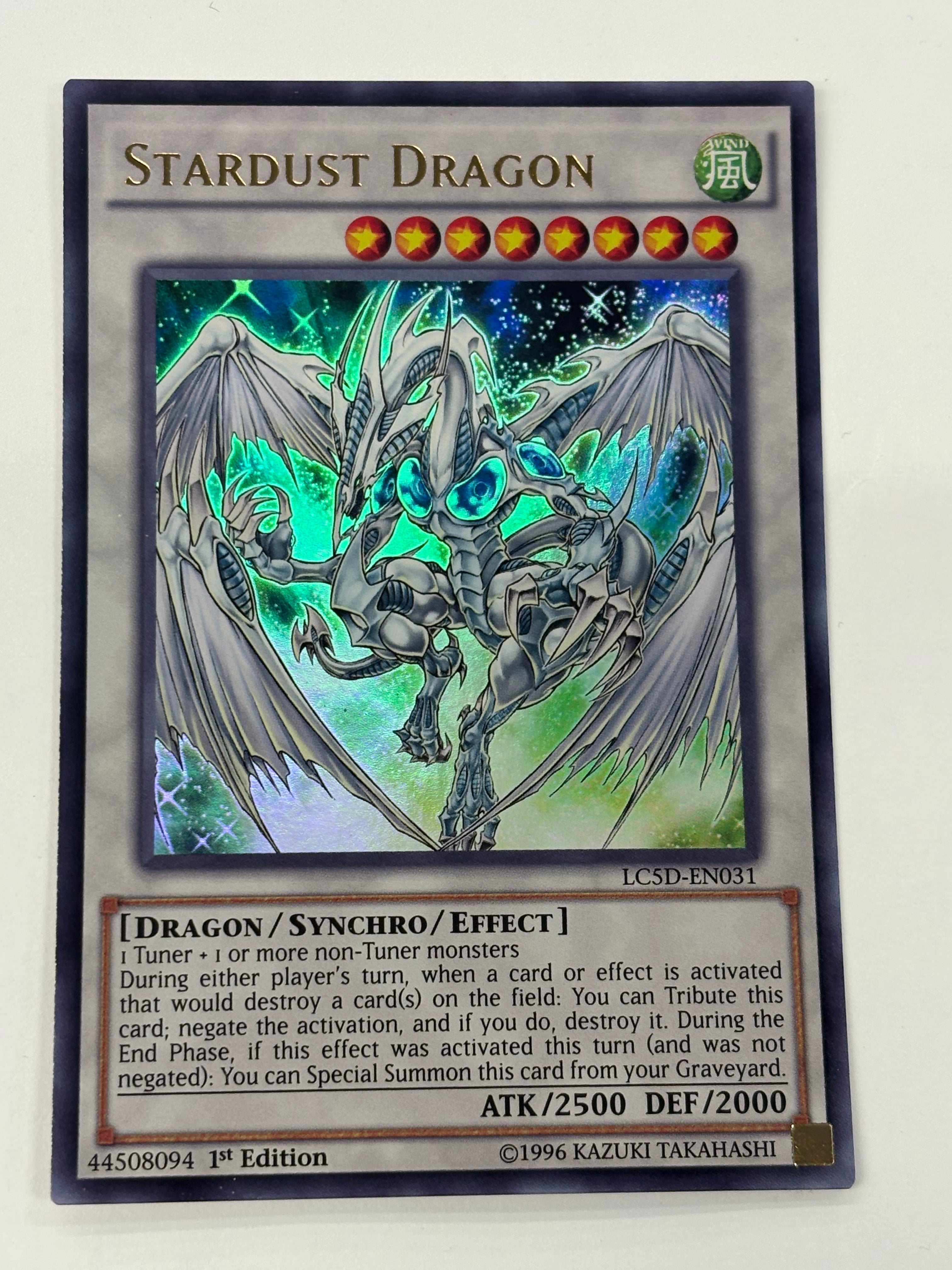 Yu-Gi-Oh! TCG - Legendary Collection 5D's Stardust Dragon LC5D-EN031 Ultra Rare NM