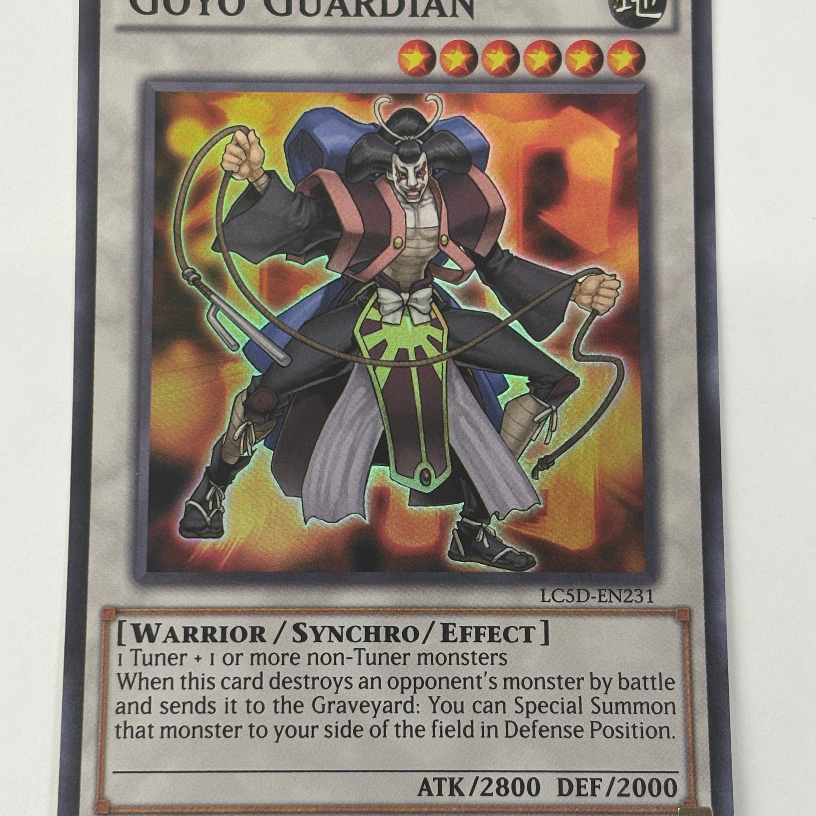 Yu-Gi-Oh! TCG - Legendary Collection 5D's Goyo Guardian LC5D-EN231 Super Rare NM