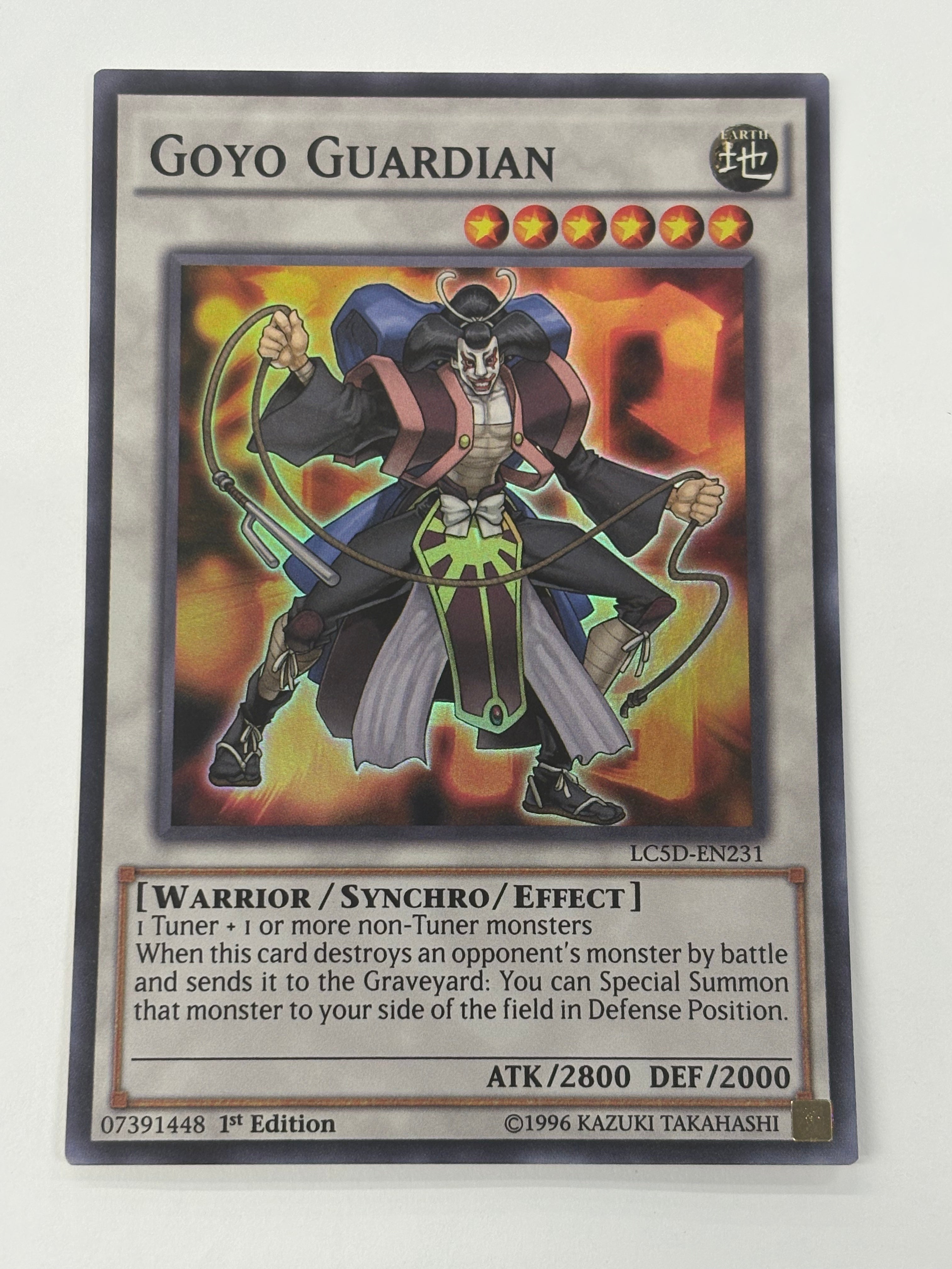 Yu-Gi-Oh! TCG - Legendary Collection 5D's Goyo Guardian LC5D-EN231 Super Rare NM