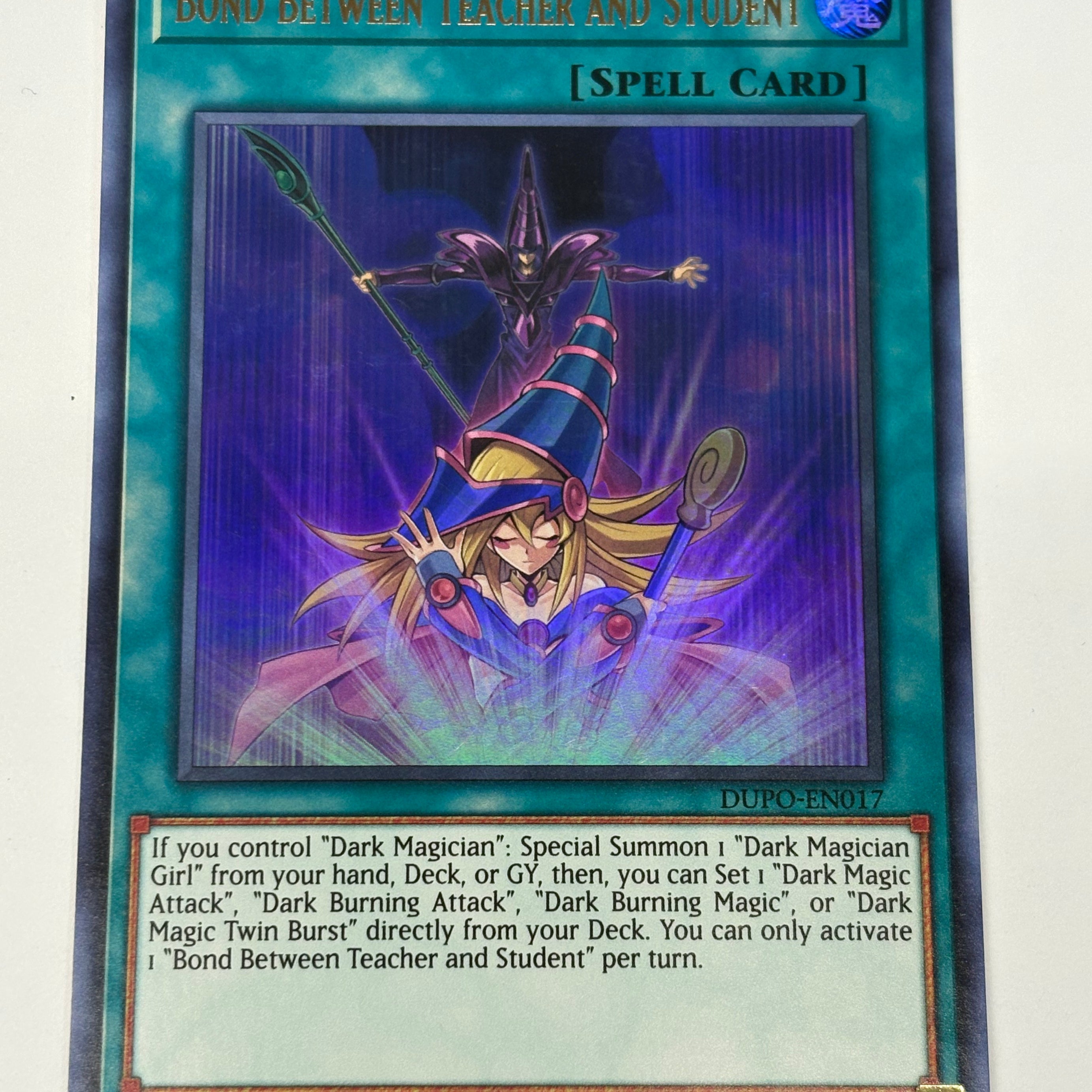 Yu-Gi-Oh! TCG - Duel Power Bond Between Teacher and Student DUPO-EN017 Ultra Rare NM