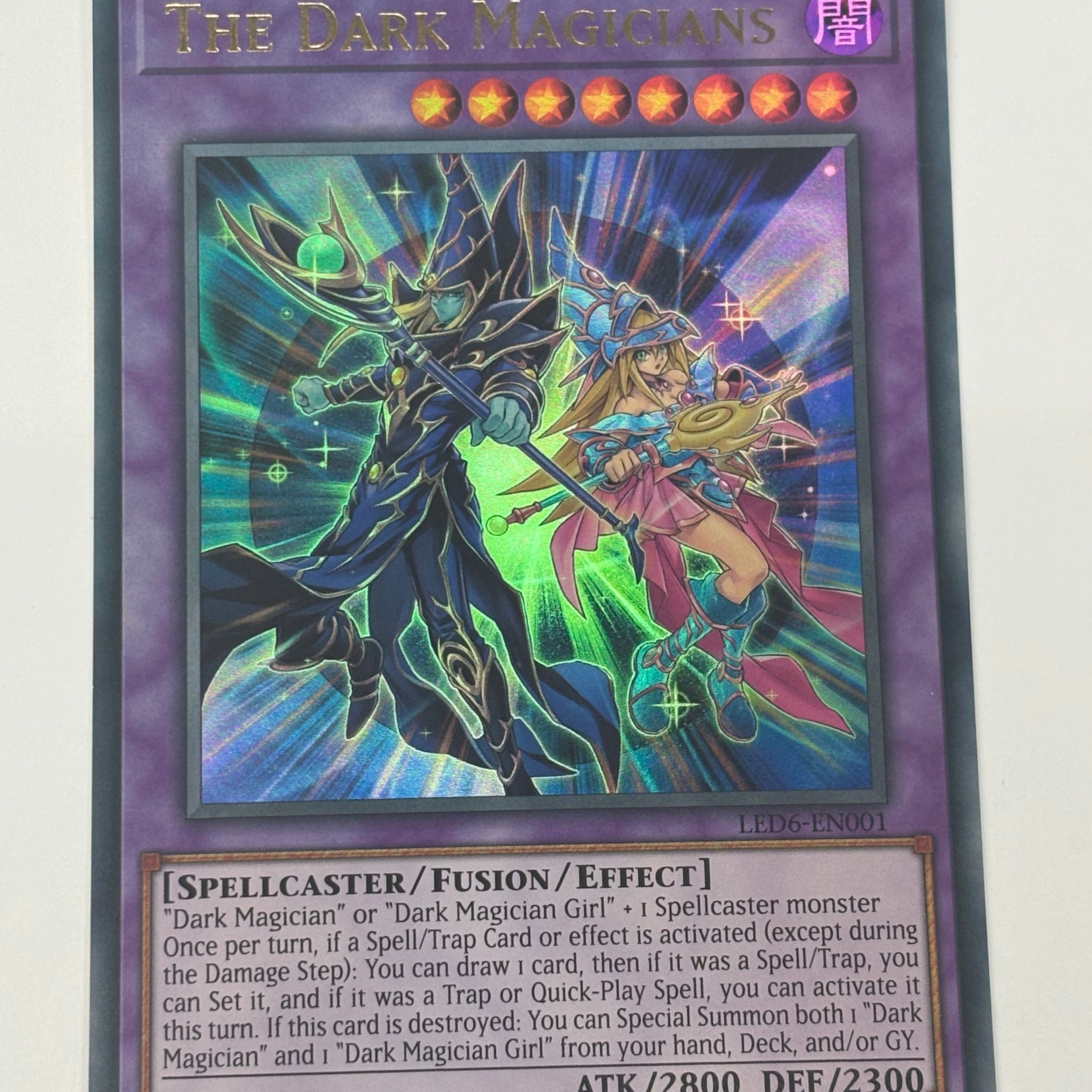 Yu-Gi-Oh! TCG - Legendary Duelists: Magical Hero The Dark Magicians LED6-EN001 Ultra Rare NM