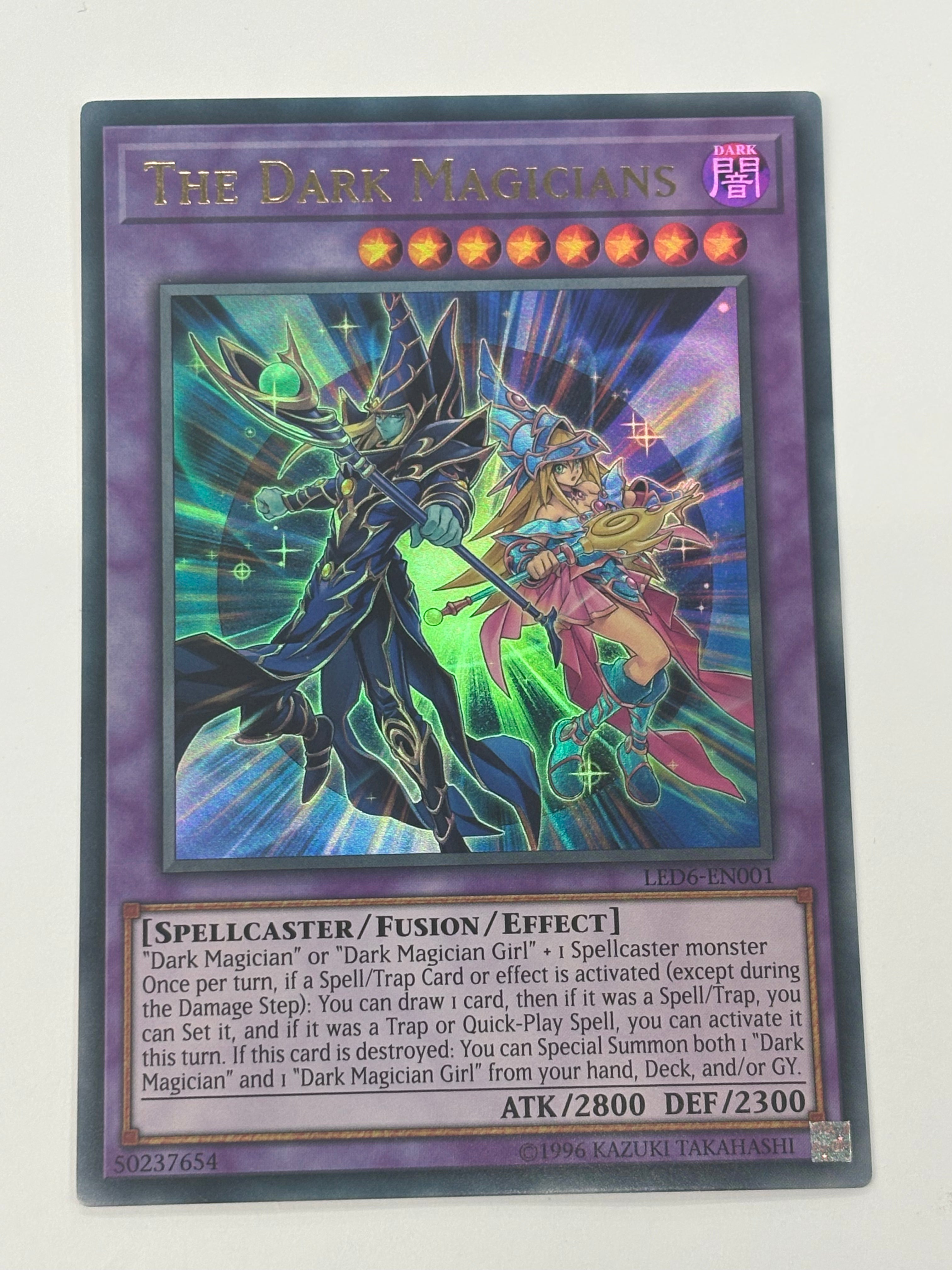 Yu-Gi-Oh! TCG - Legendary Duelists: Magical Hero The Dark Magicians LED6-EN001 Ultra Rare NM