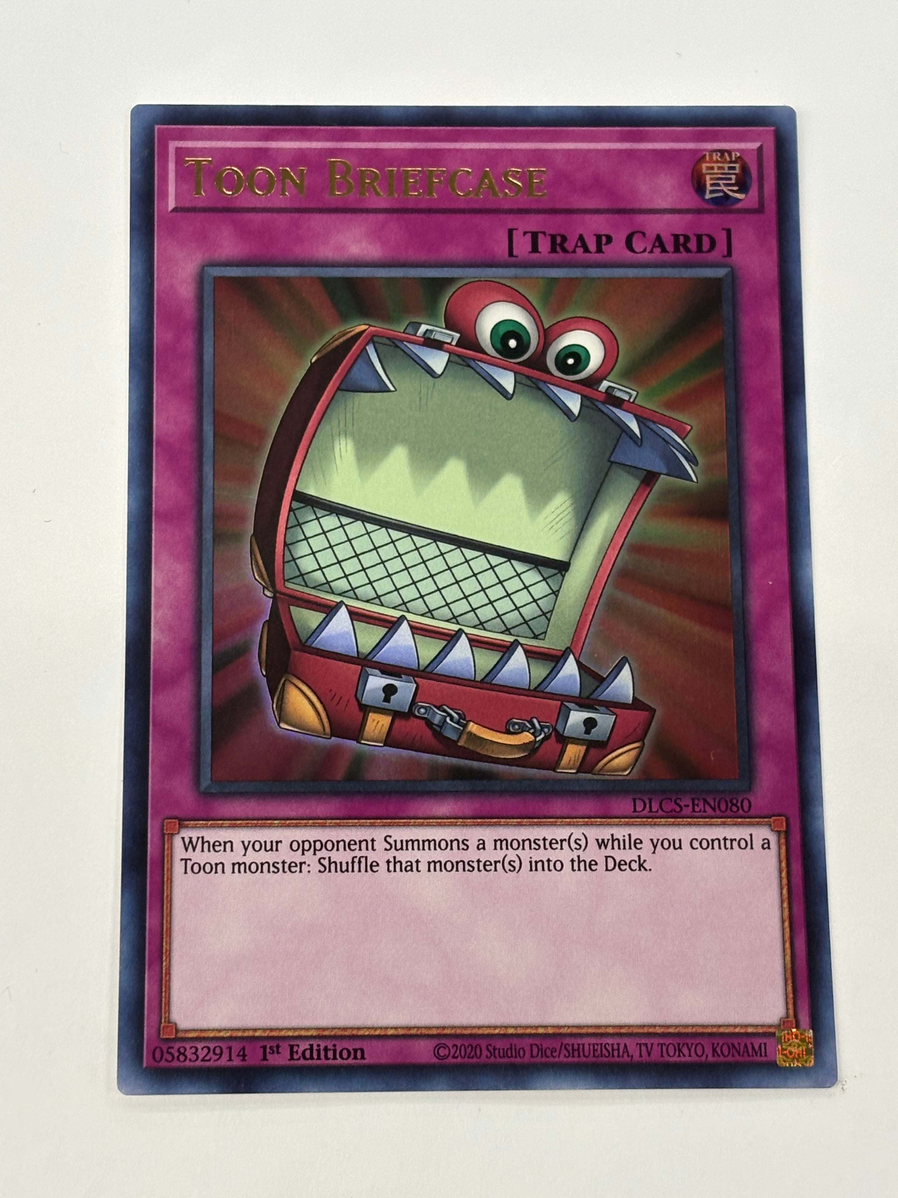 Yu-Gi-Oh! TCG - Dragons of Legend: The Complete Series Toon Briefcase DLCS-EN080 Ultra Rare NM