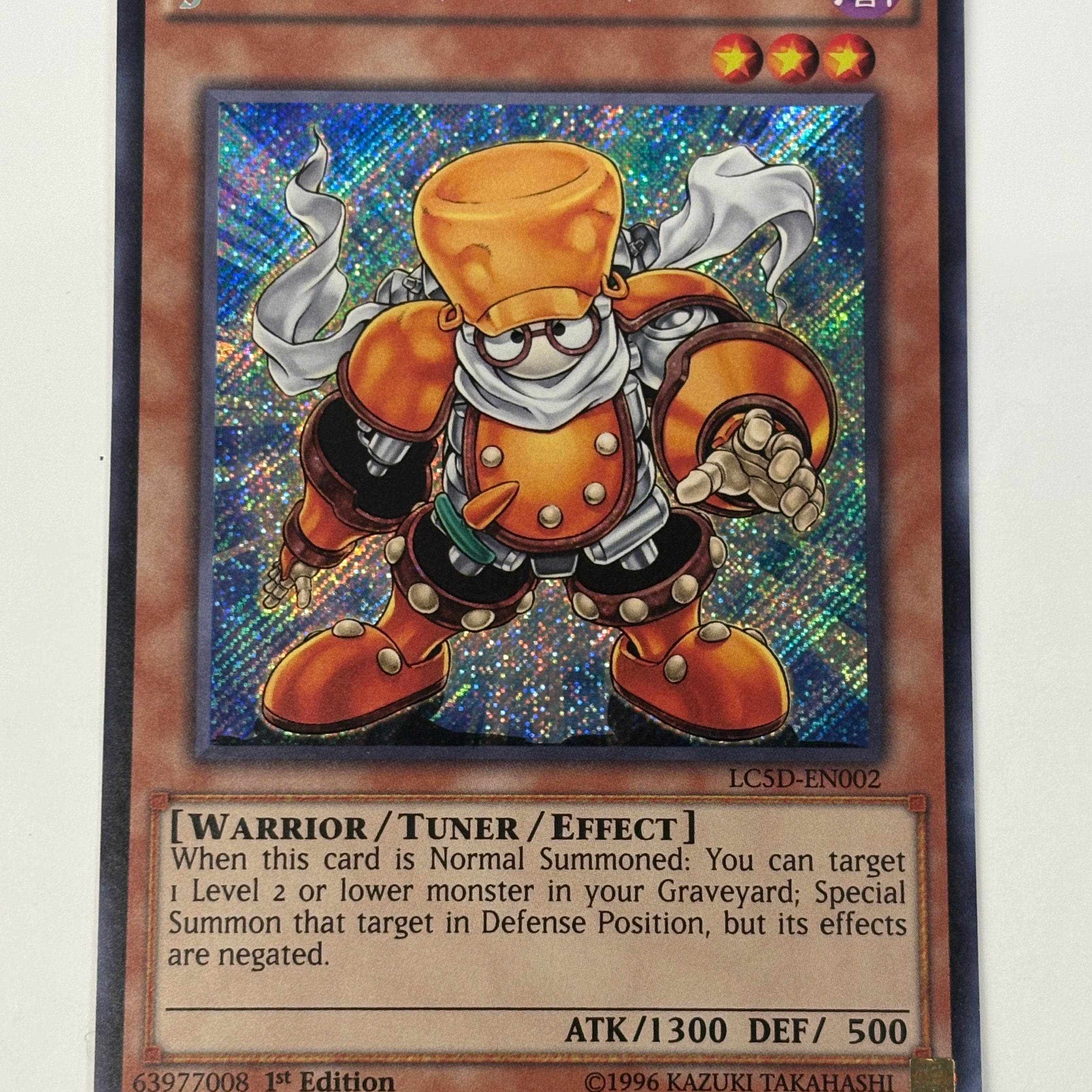 Yu-Gi-Oh! TCG - Legendary Collection 5D's Junk Synchron LC5D-EN002 Secret Rare NM