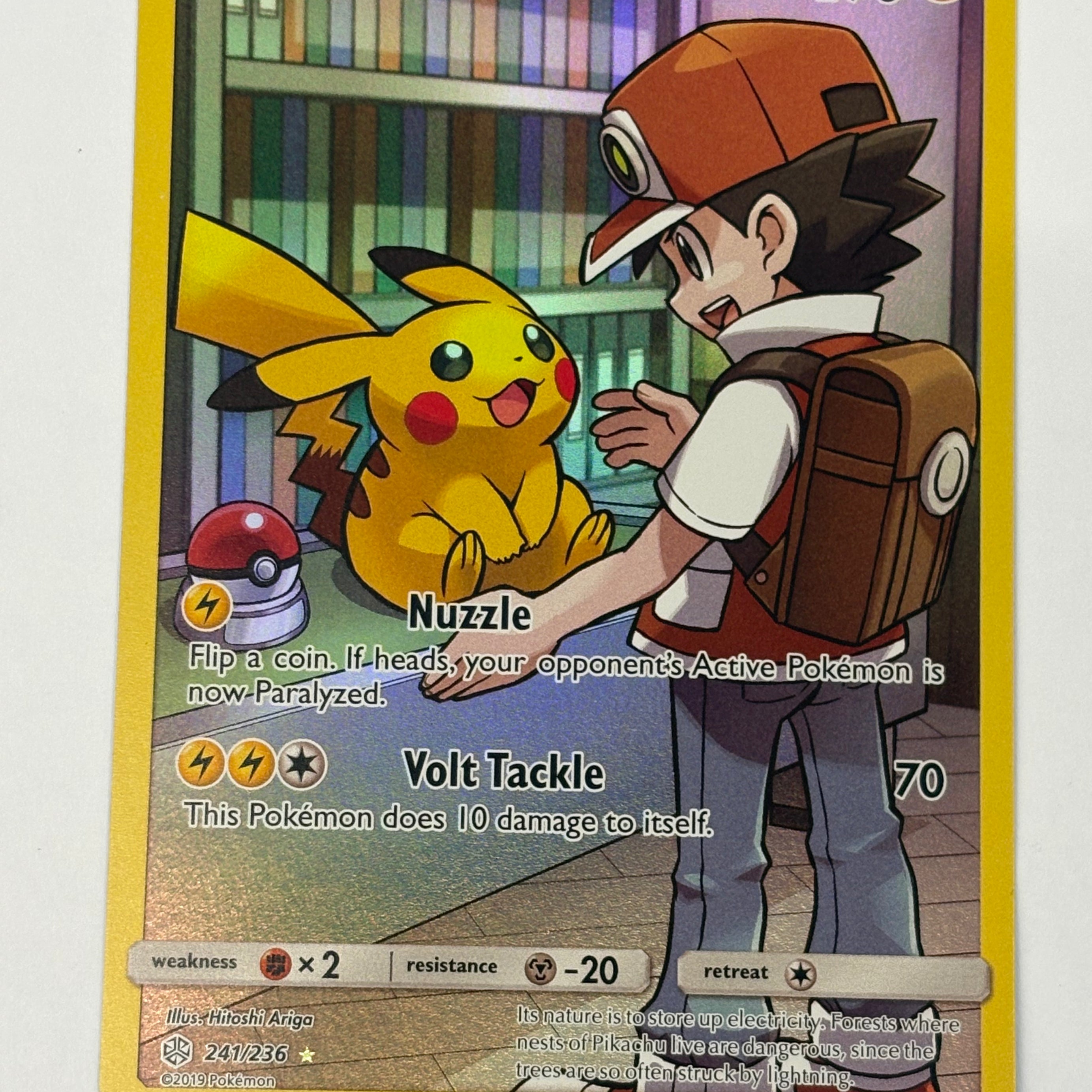 Pokémon TCG - Cosmic Eclipse Pikachu 241/236 NM