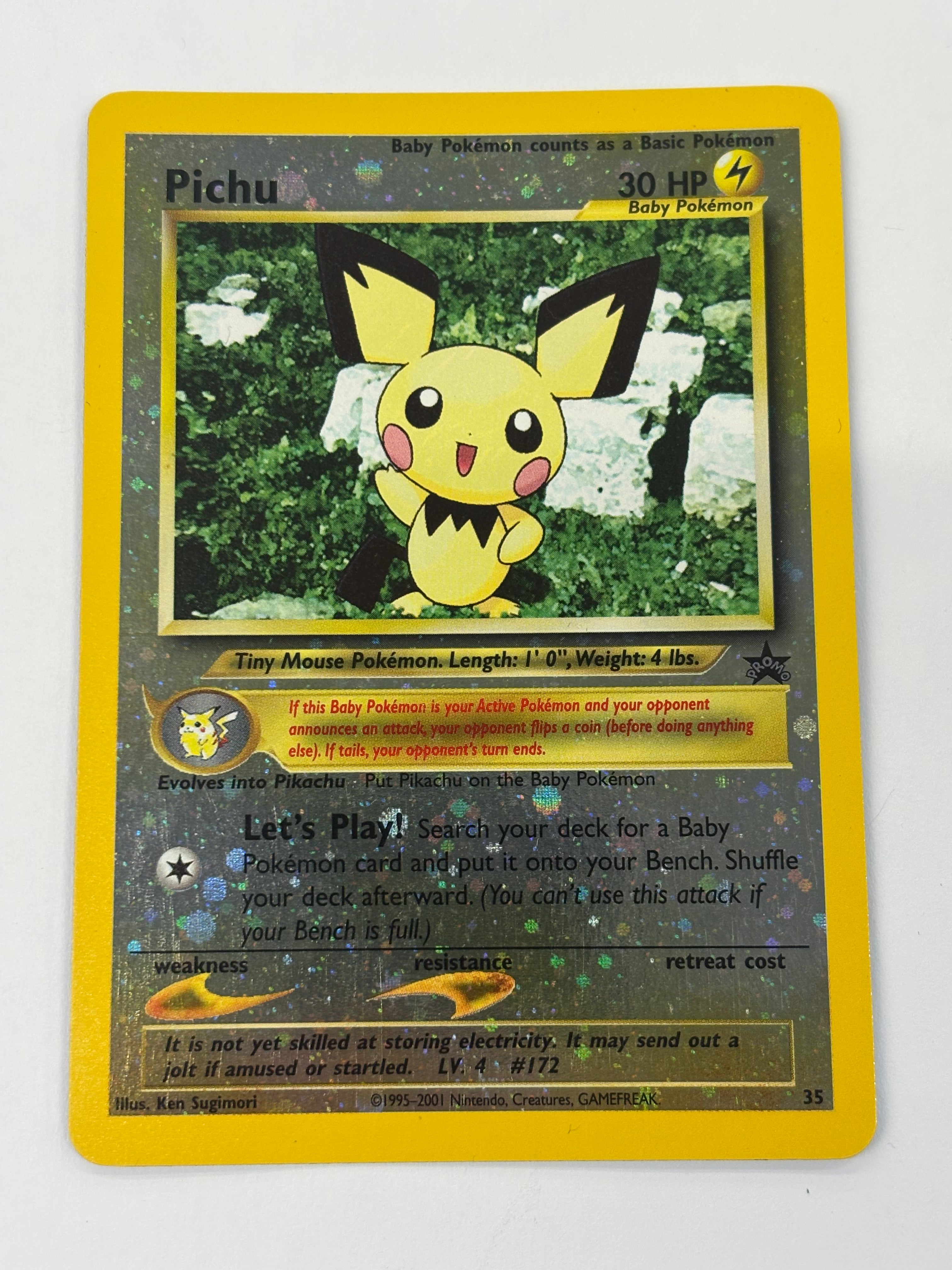 Pokémon TCG - Promo Pichu 35 (Reverse Holo) NM