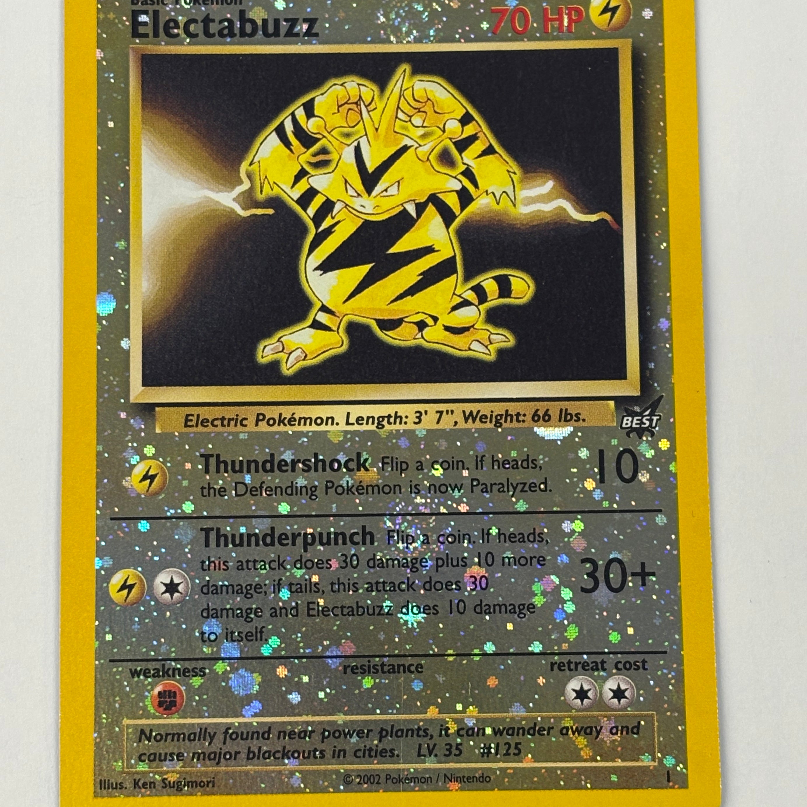 Pokémon TCG - Promo Electabuzz (Reverse Holo) 1 NM