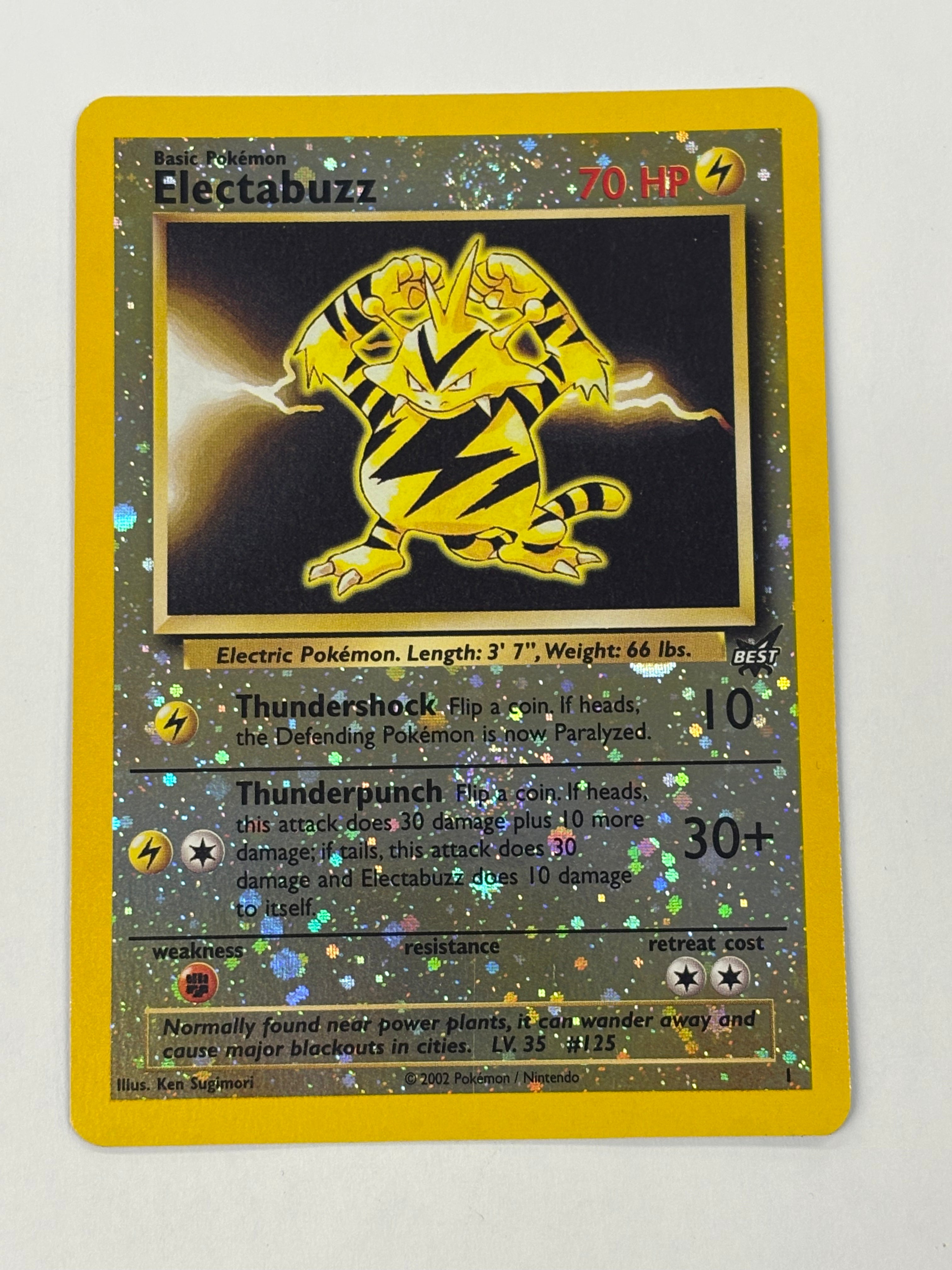 Pokémon TCG - Promo Electabuzz (Reverse Holo) 1 NM
