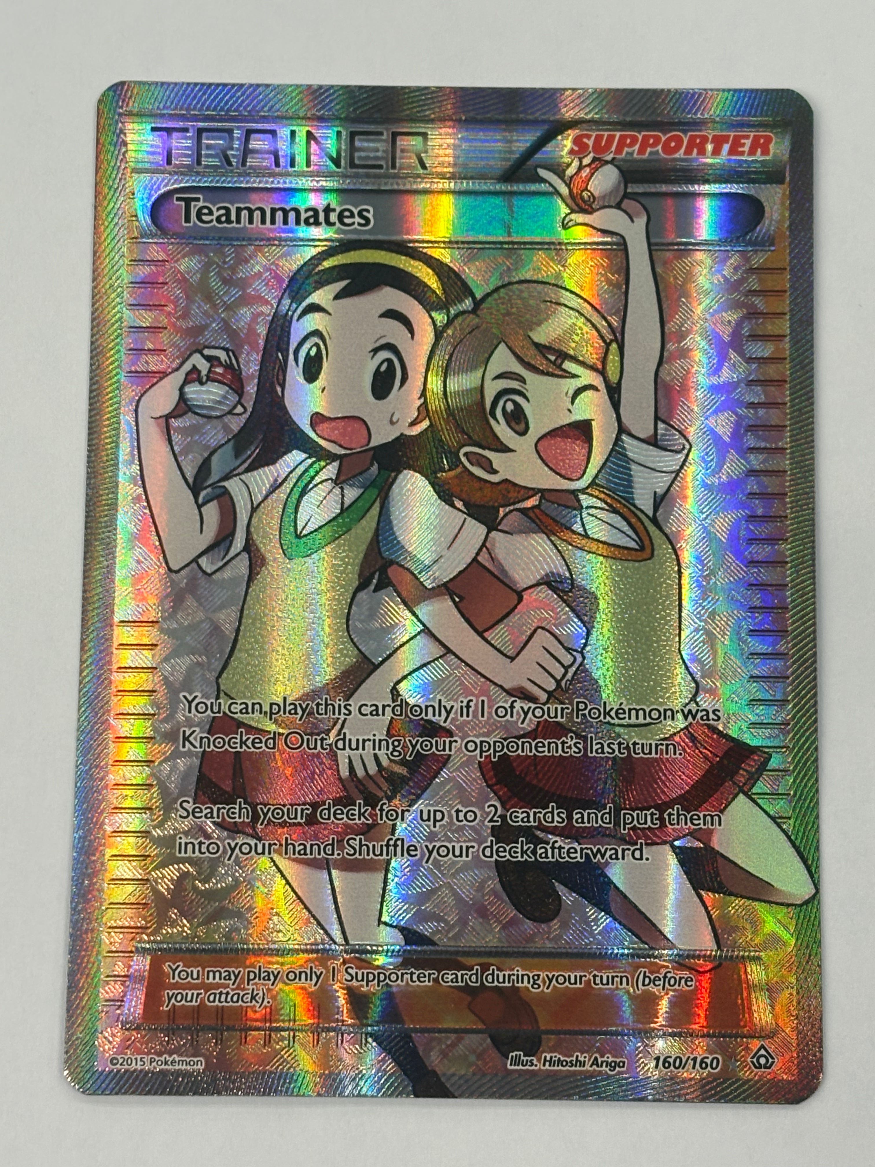 Pokémon TCG - Primal Clash Teammates 160/160 NM