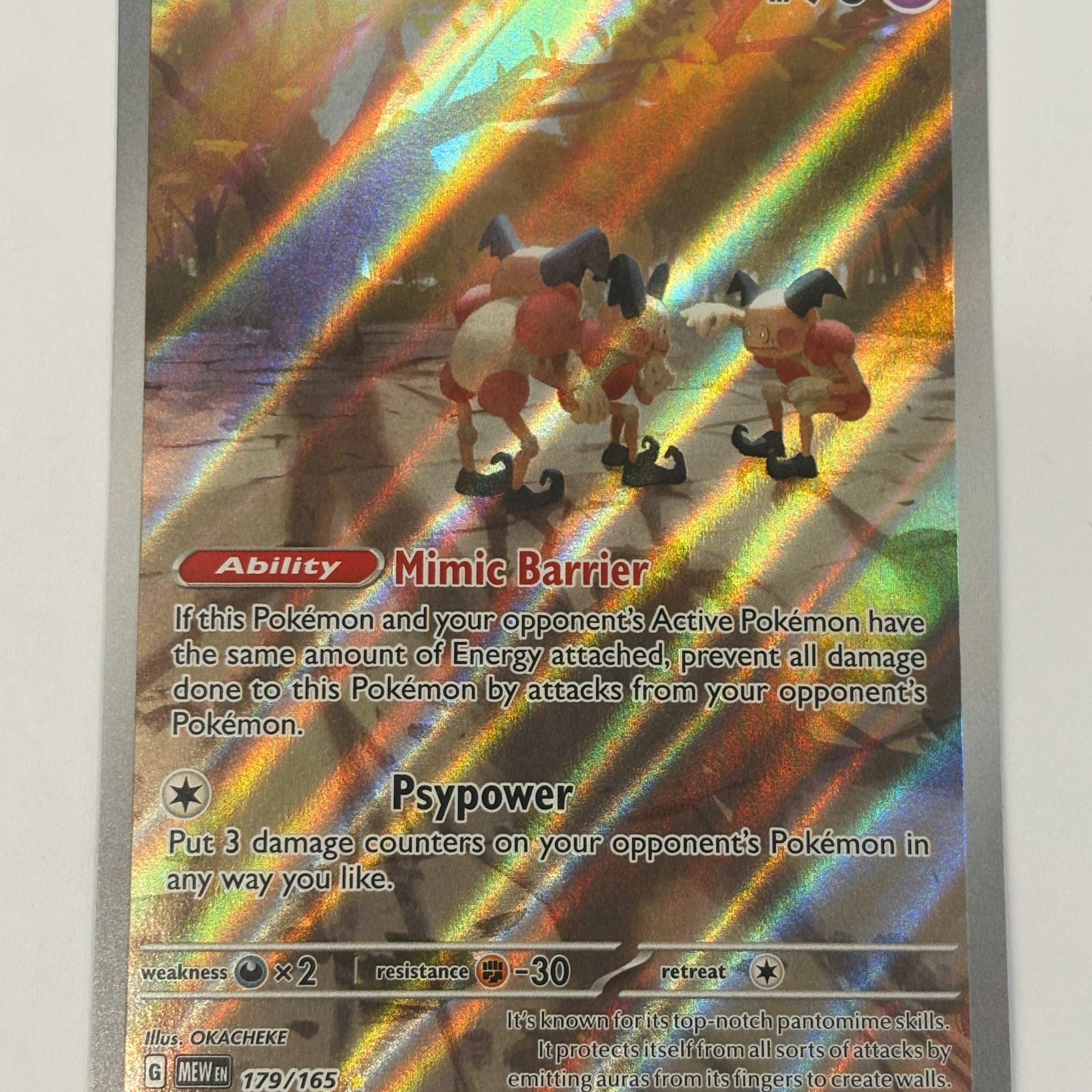 Pokémon TCG - 151 Mr. Mime 179/165 NM