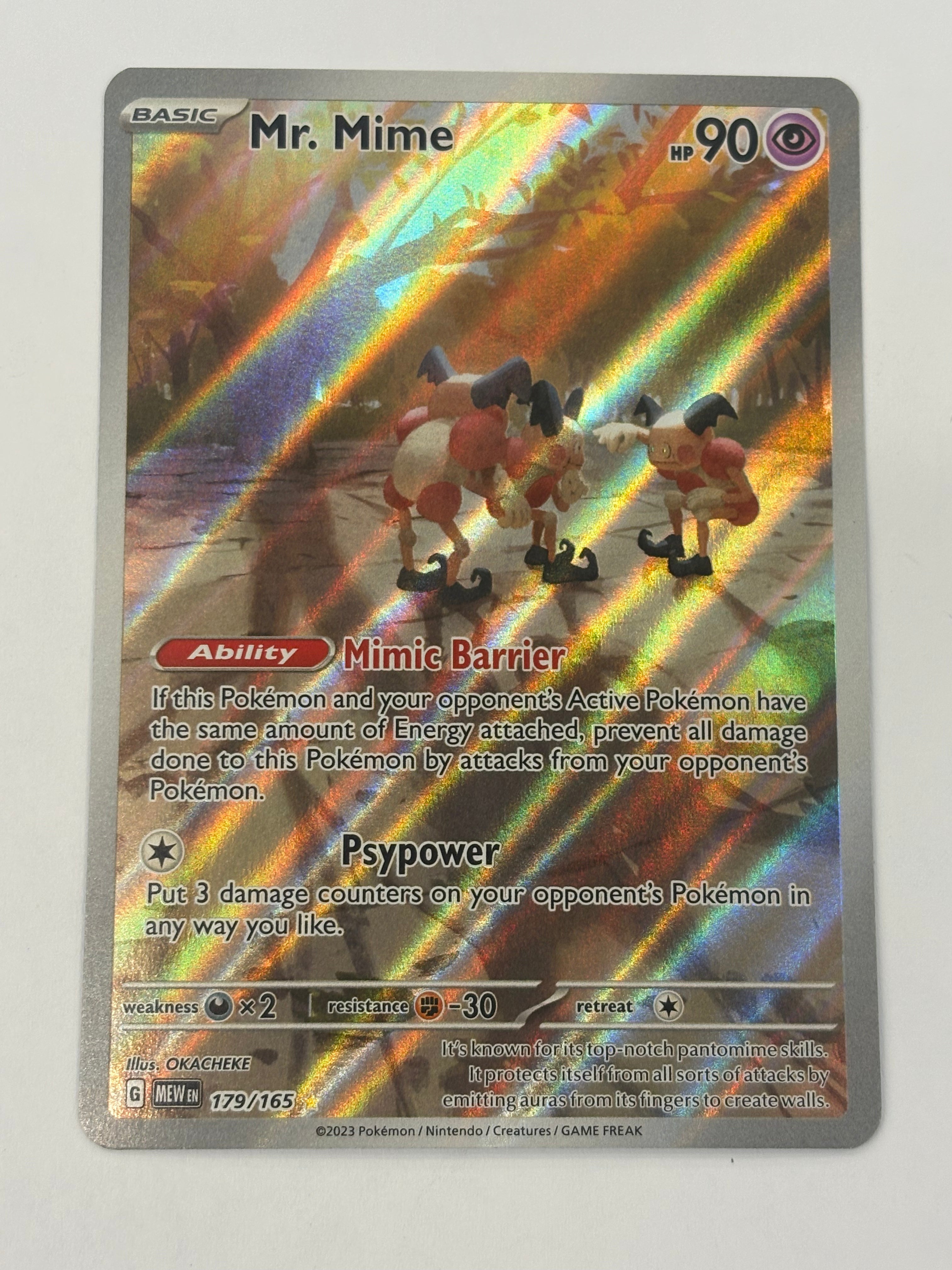 Pokémon TCG - 151 Mr. Mime 179/165 NM