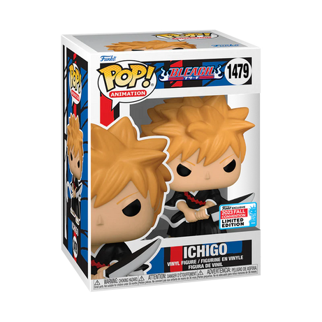 Funko Pop! Animation Bleach Ichigo #1479 Funko Exclusive 2023 Fall Convention Limited Edition