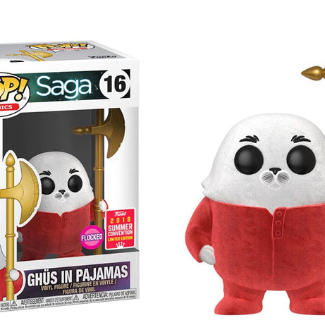 Funko Pop! Comics Saga Ghüs in Pajamas #16 (Flocked) 2018 Summer Convention Limited Edition