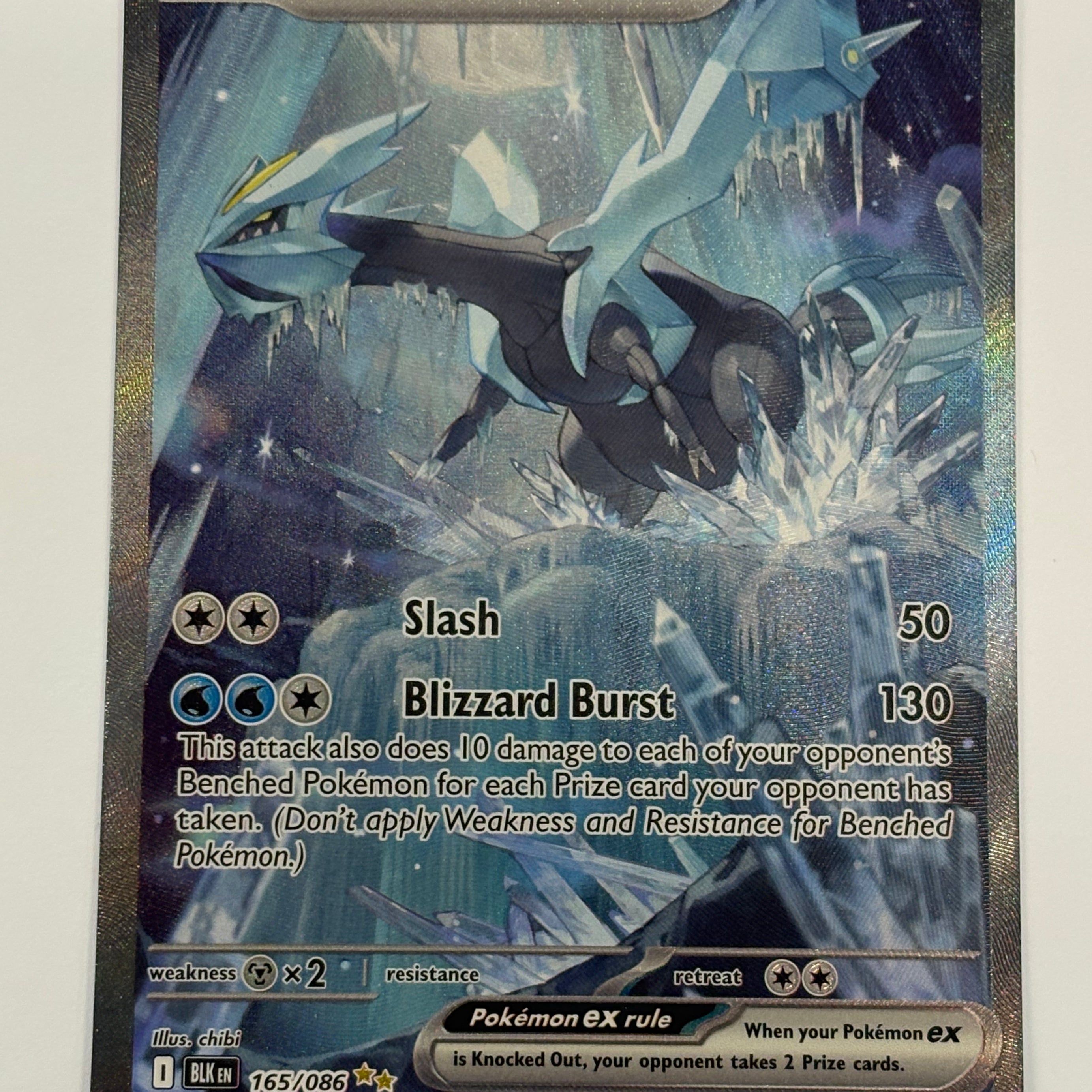 Pokémon TCG - Black Bolt Kyurem ex 165/086 NM