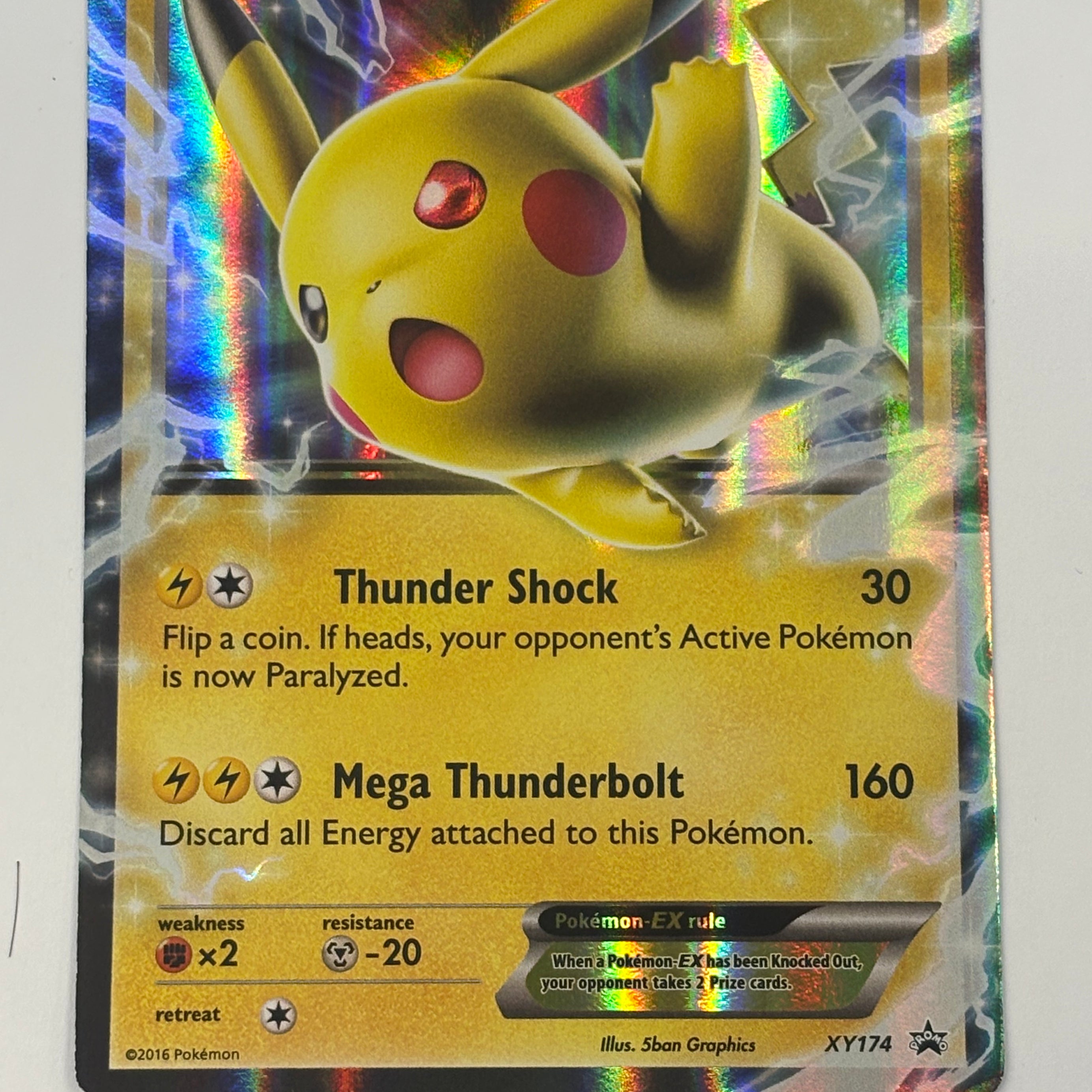 Pokémon TCG - XY Promo Pikachu EX XY174 LP