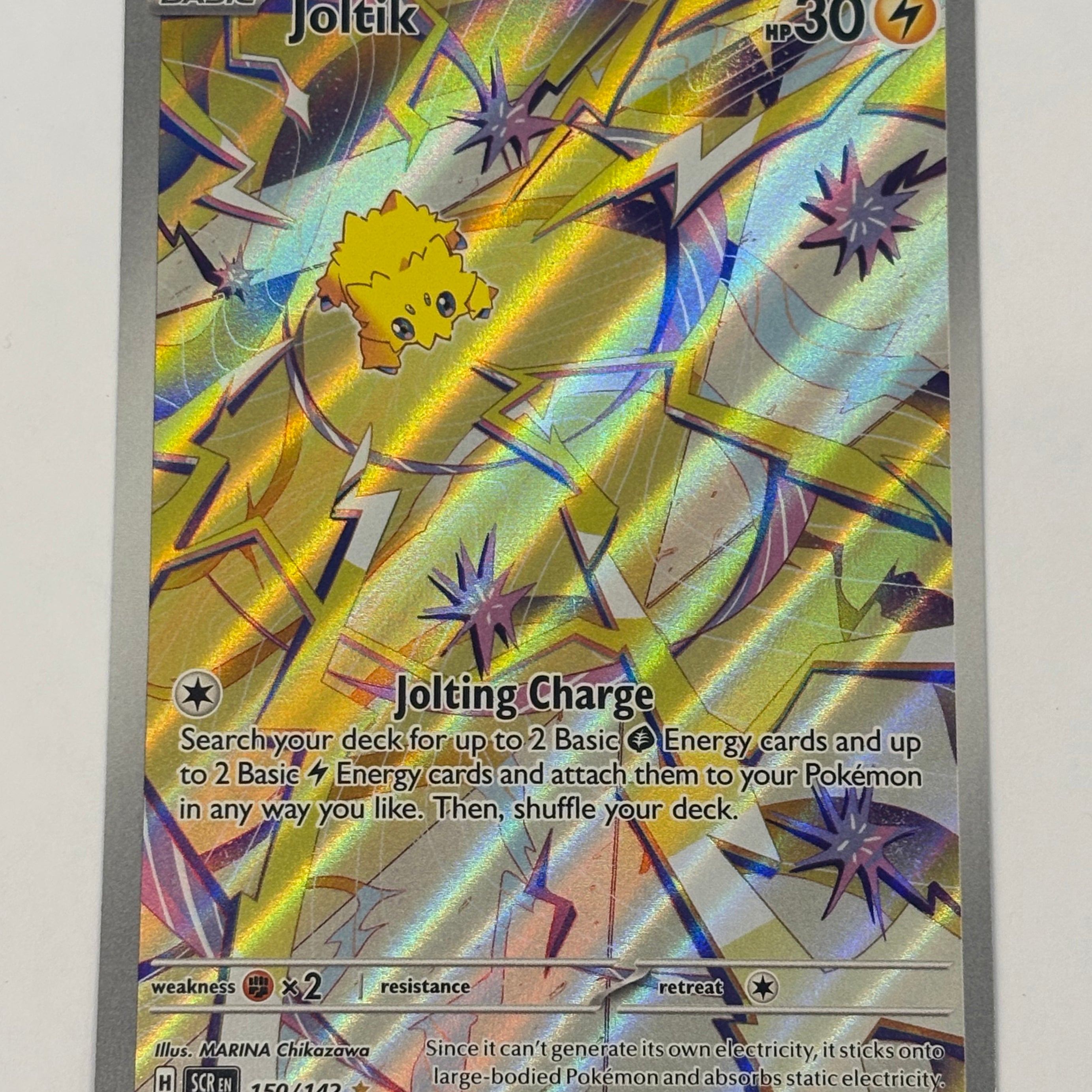 Pokémon TCG - Stellar Crown Joltik 150/142 NM