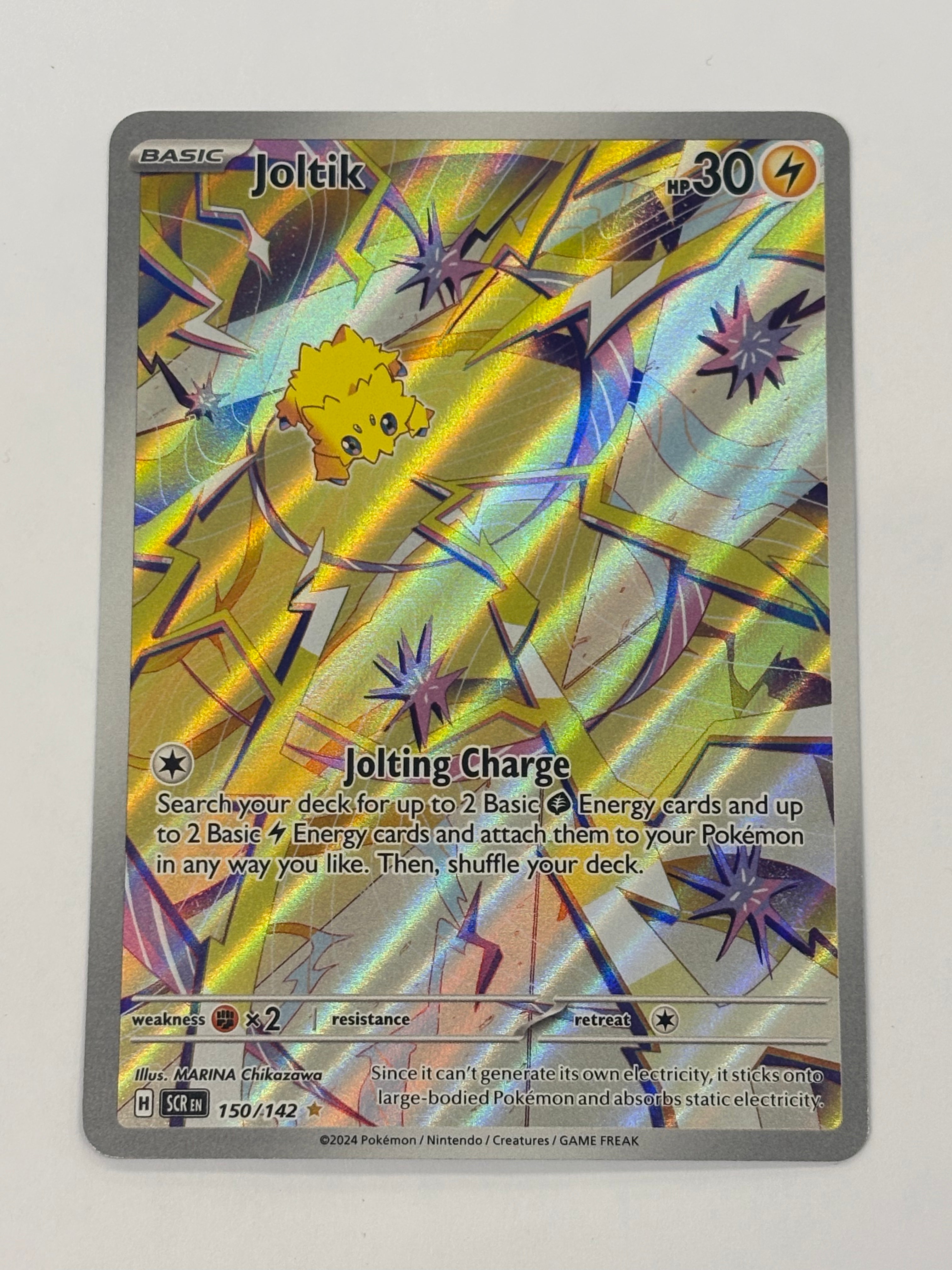 Pokémon TCG - Stellar Crown Joltik 150/142 NM