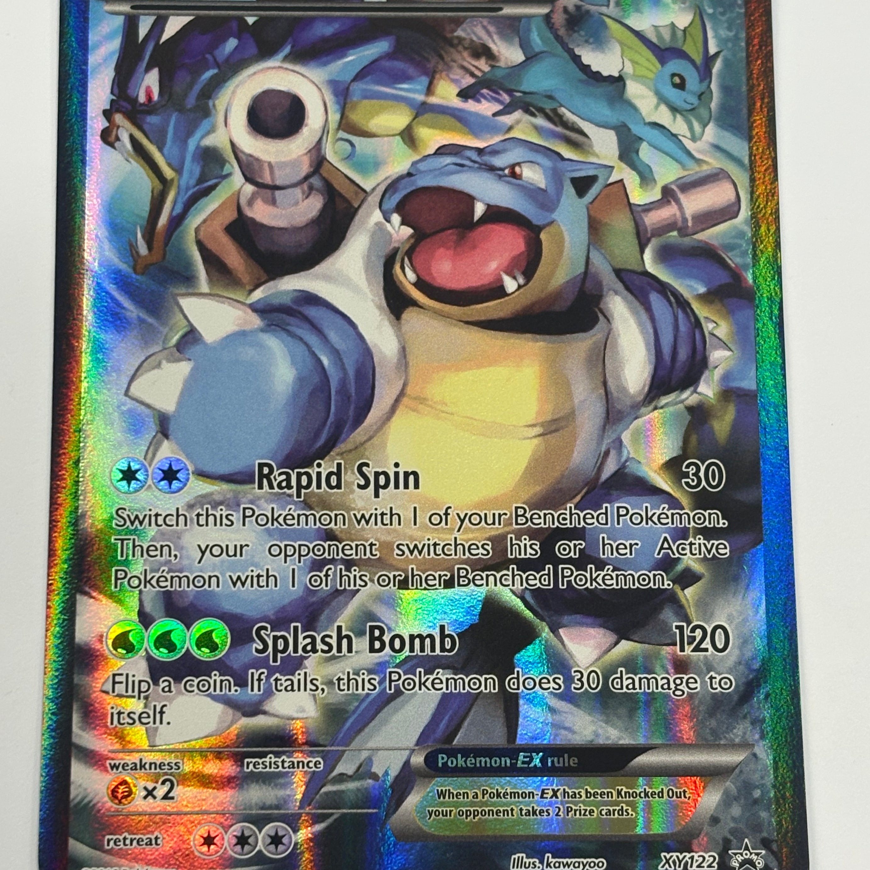 Pokémon TCG - XY Promo Blastoise EX XY122 LP