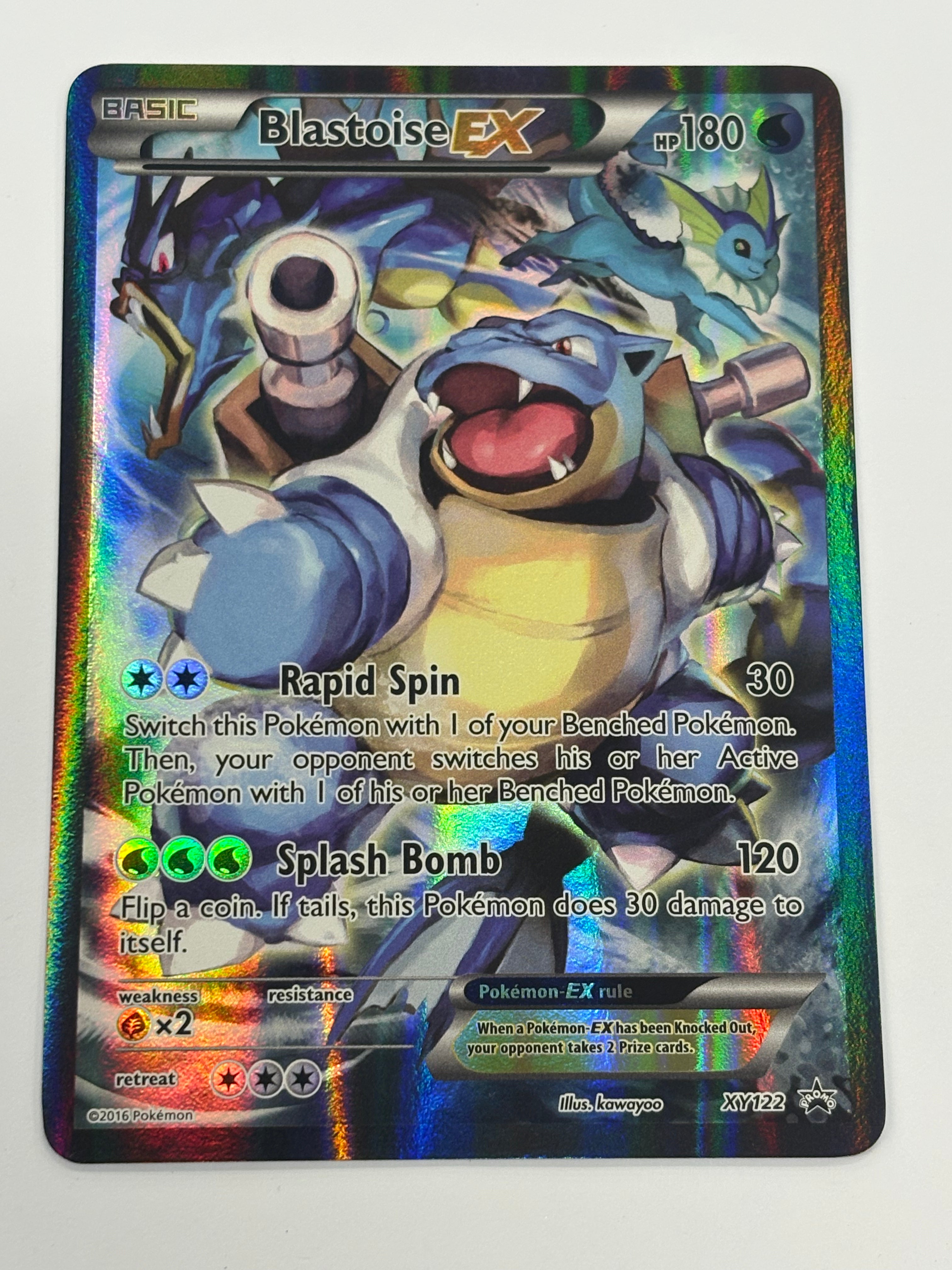 Pokémon TCG - XY Promo Blastoise EX XY122 LP