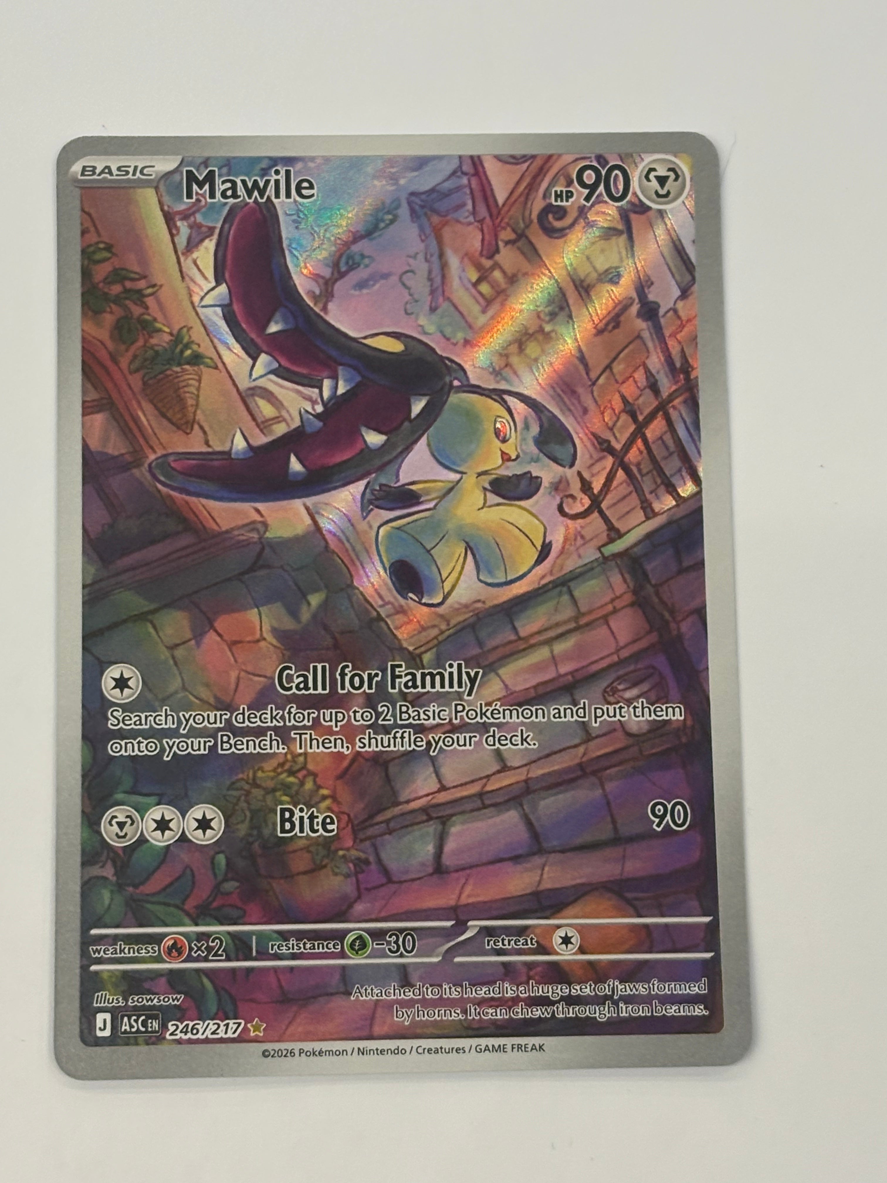 Pokémon TCG - Ascended Heroes Mawile 246/217 NM