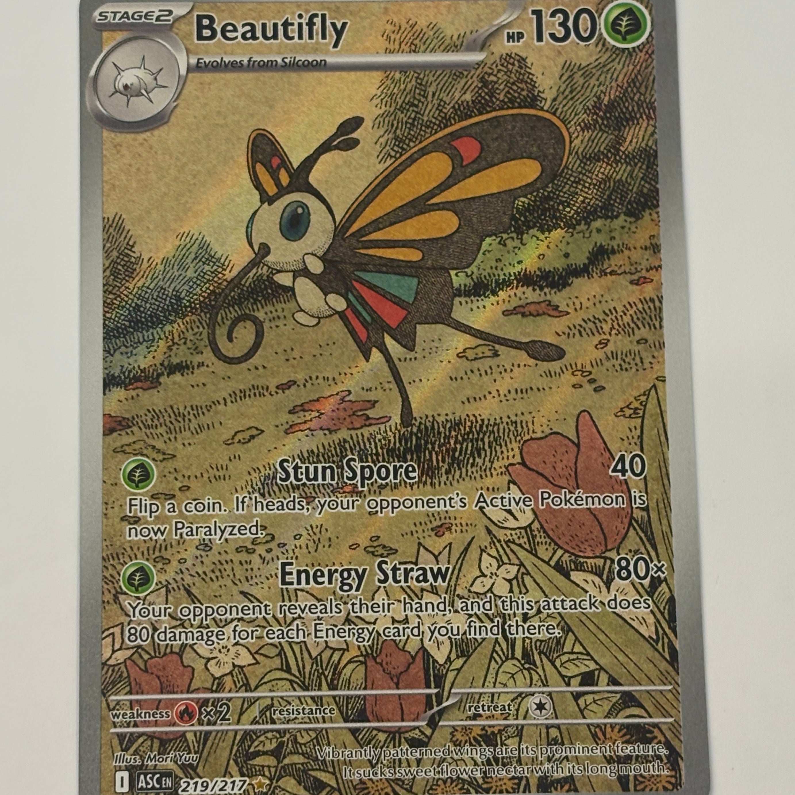 Pokémon TCG - Ascended Heroes Beautifly 219/217 NM