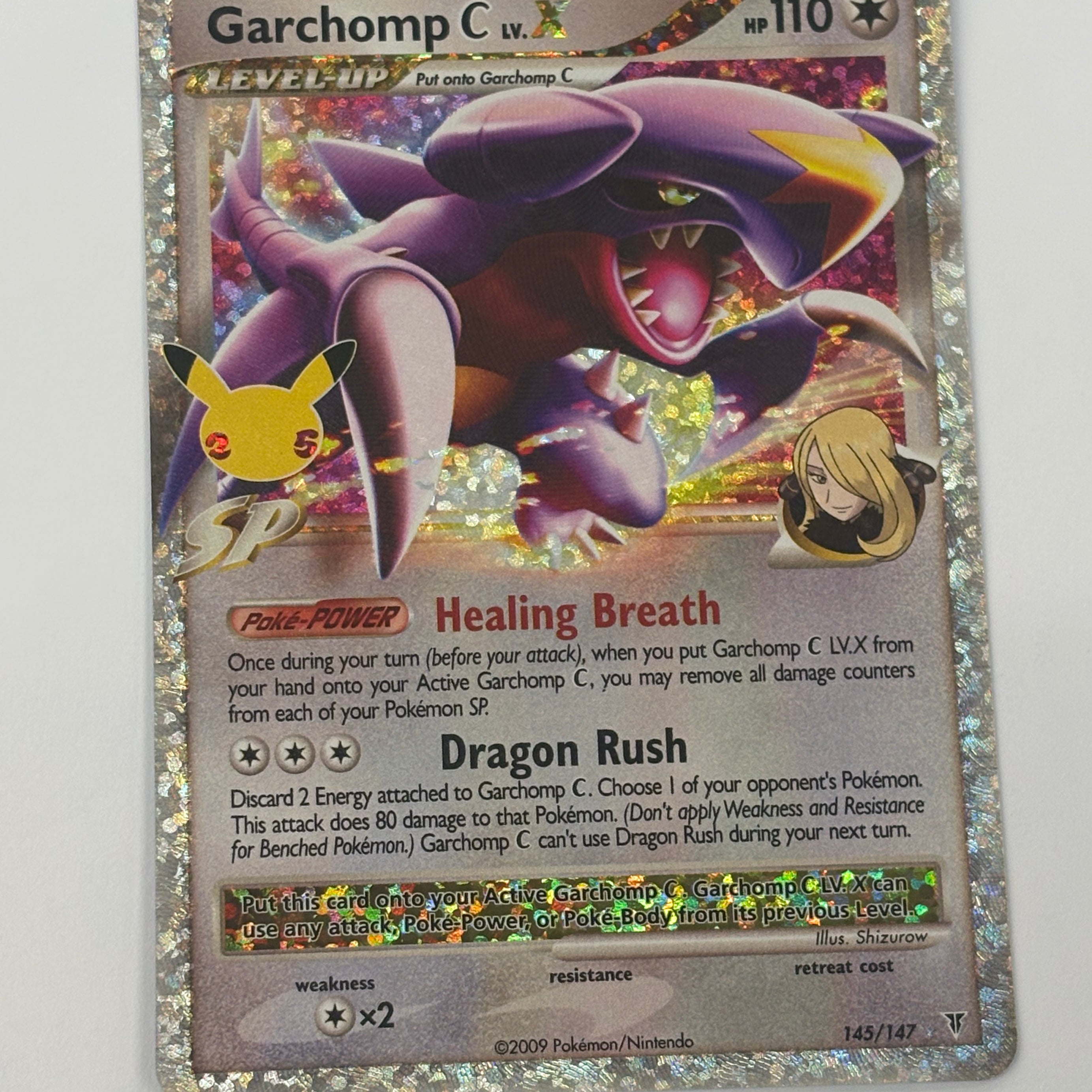 Pokémon TCG - Celebrations Garchomp C Lv. X 145/147 NM