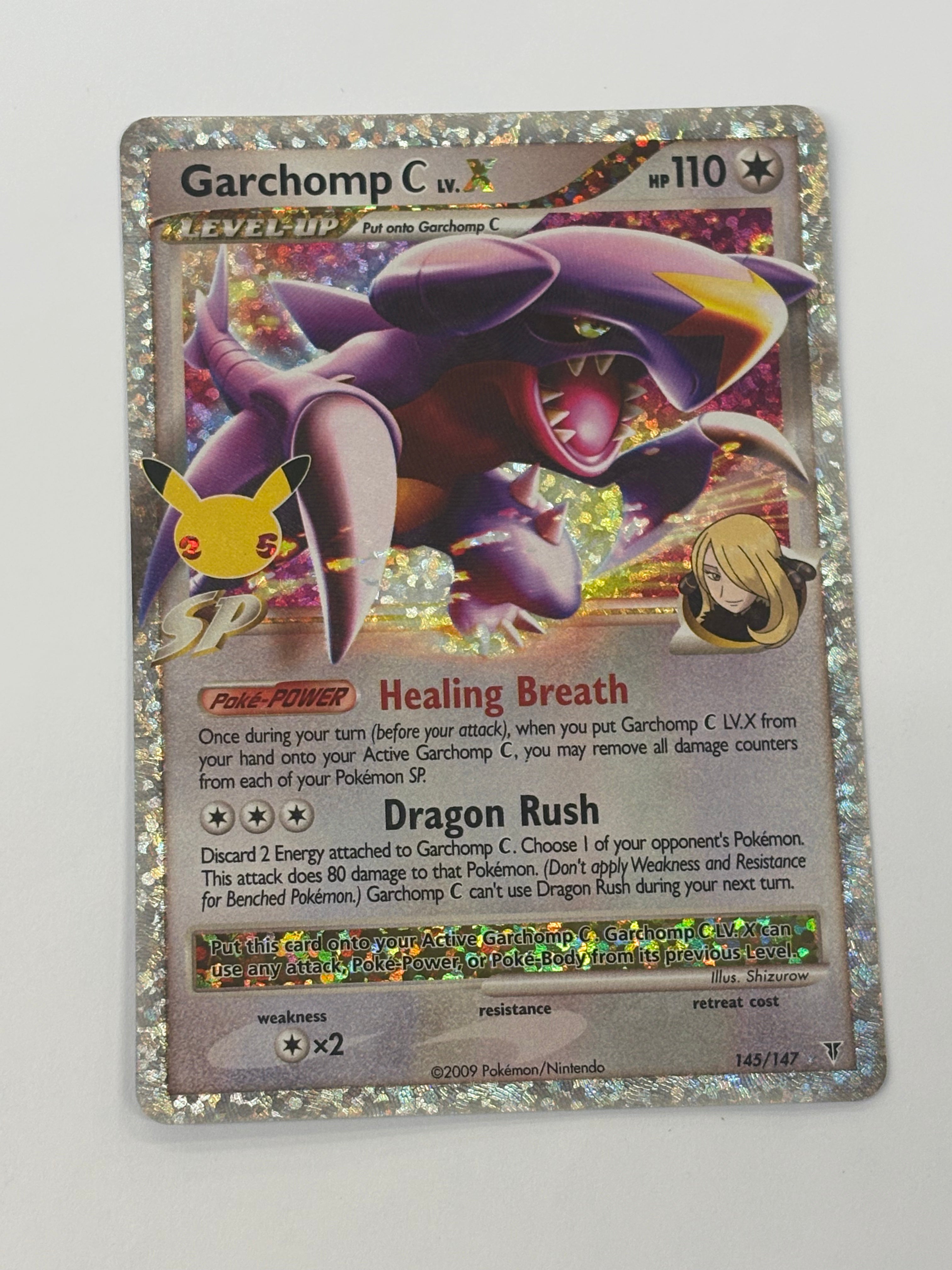 Pokémon TCG - Celebrations Garchomp C Lv. X 145/147 NM