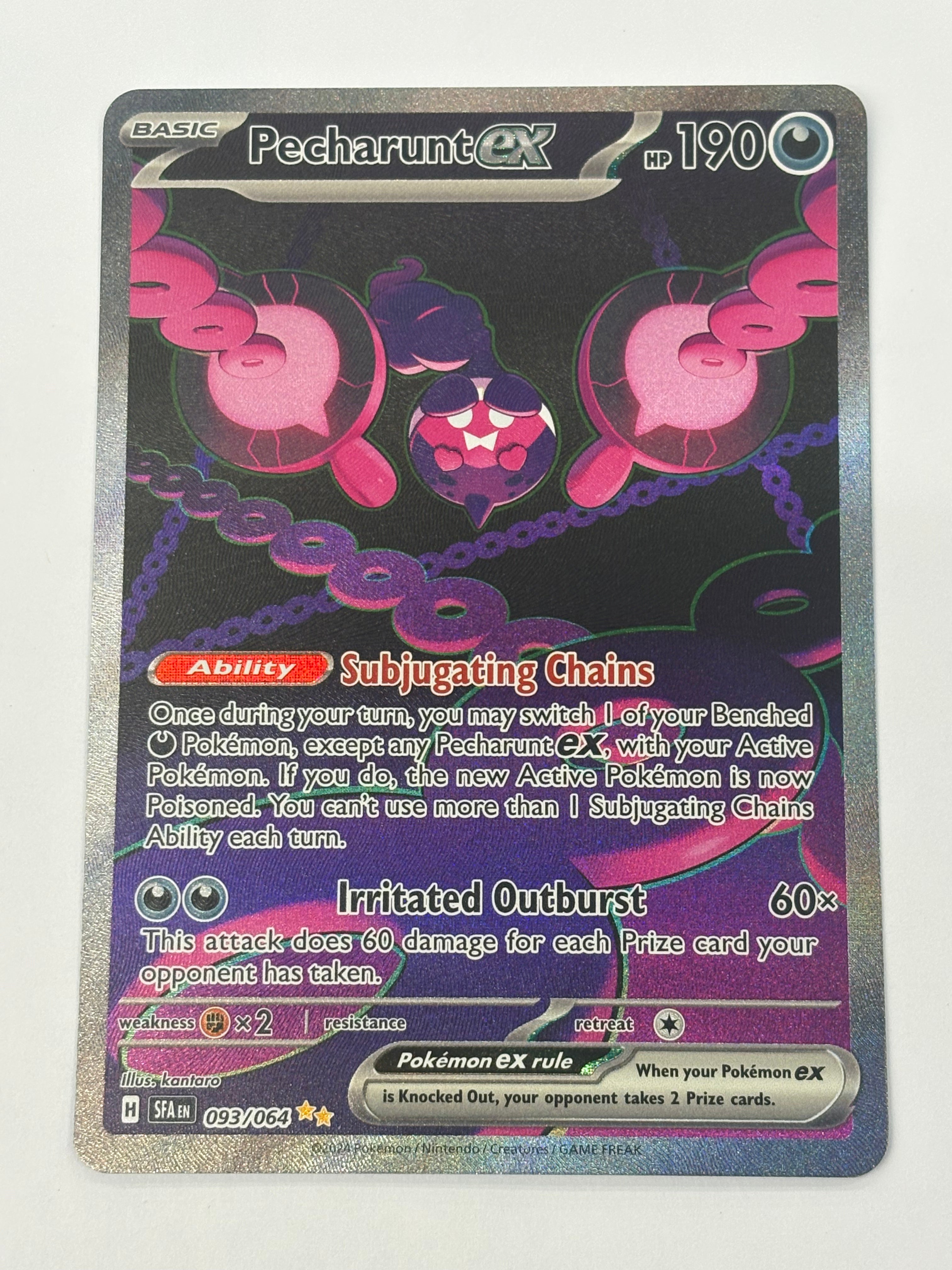 Pokémon TCG - Shrouded Fable Pecharunt ex 093/064 NM