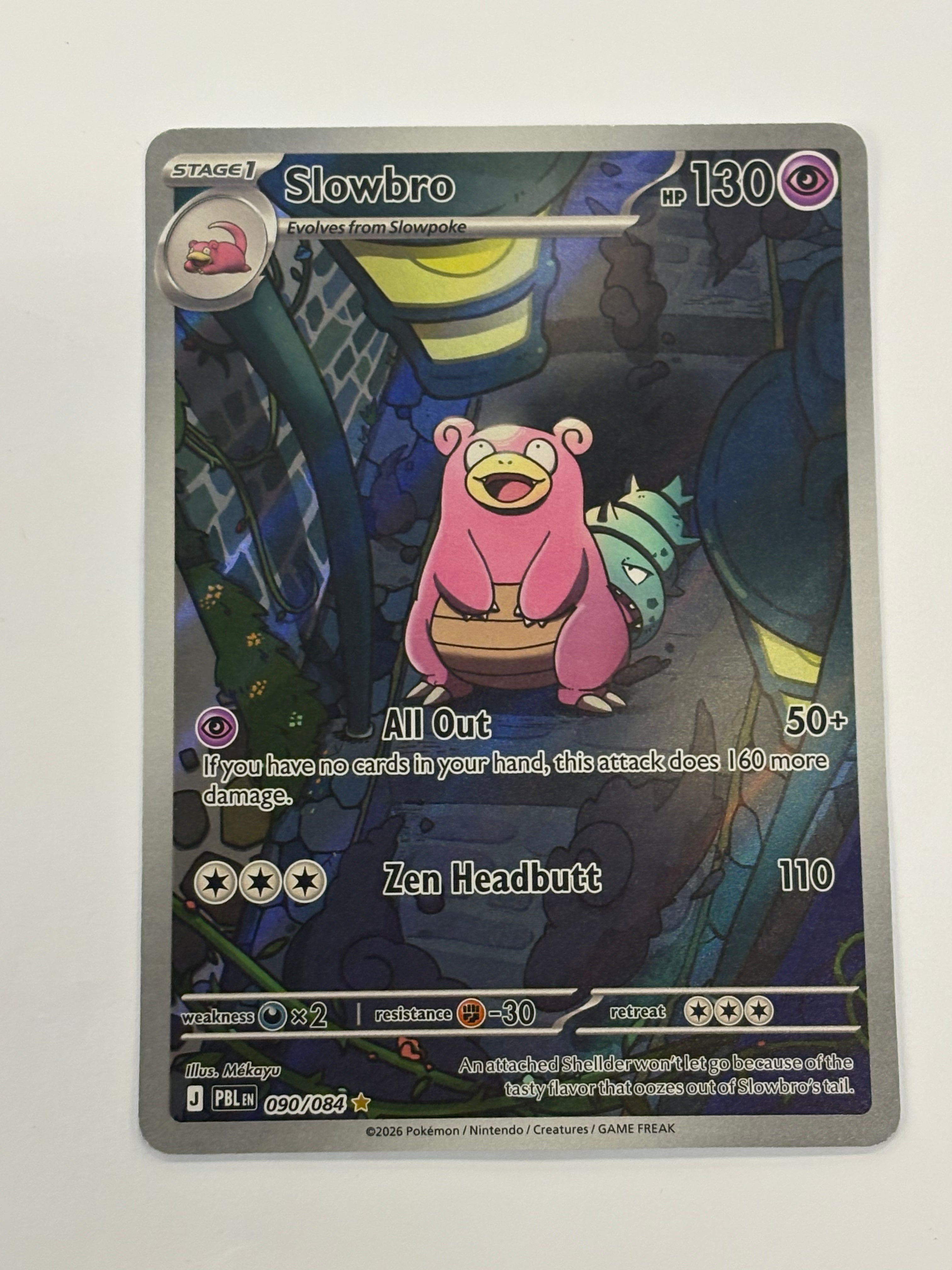 Pokémon TCG - Pitch Black Slowbro 090/094 NM