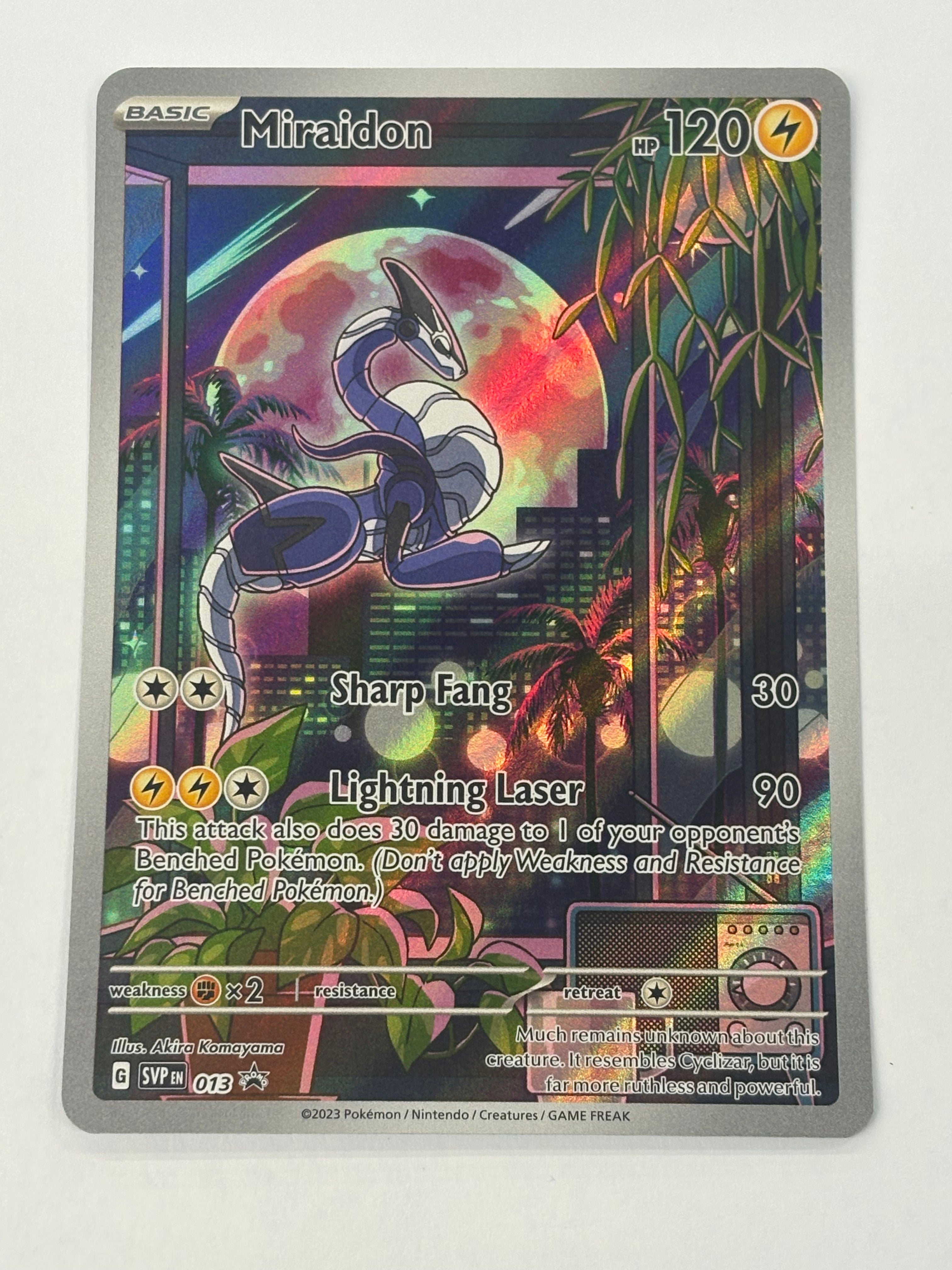 Pokémon TCG - Scarlet & Violet Promo Cards Miraidon 013 NM