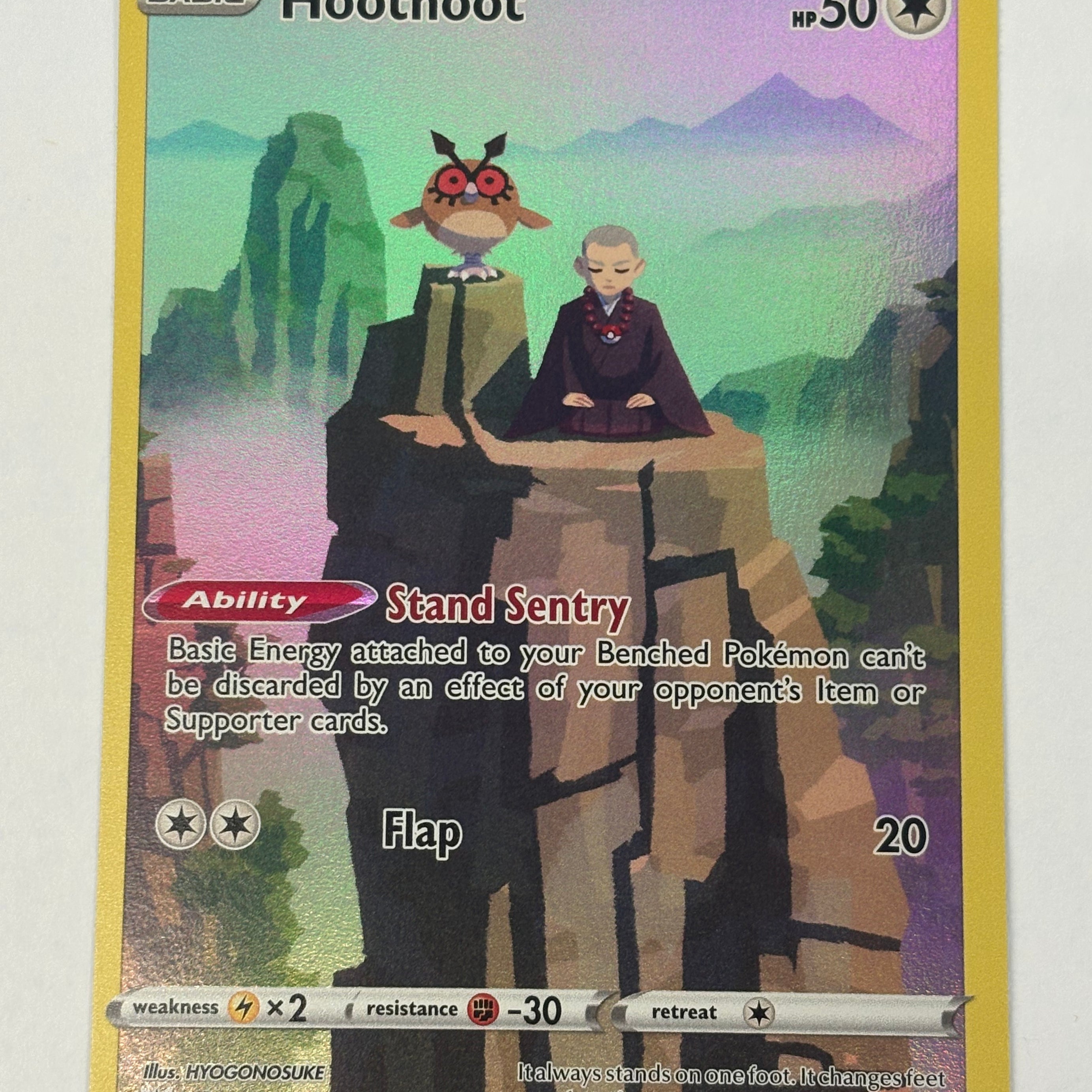 Pokémon TCG - Brilliant Stars Hoothoot TG12/TG30 NM