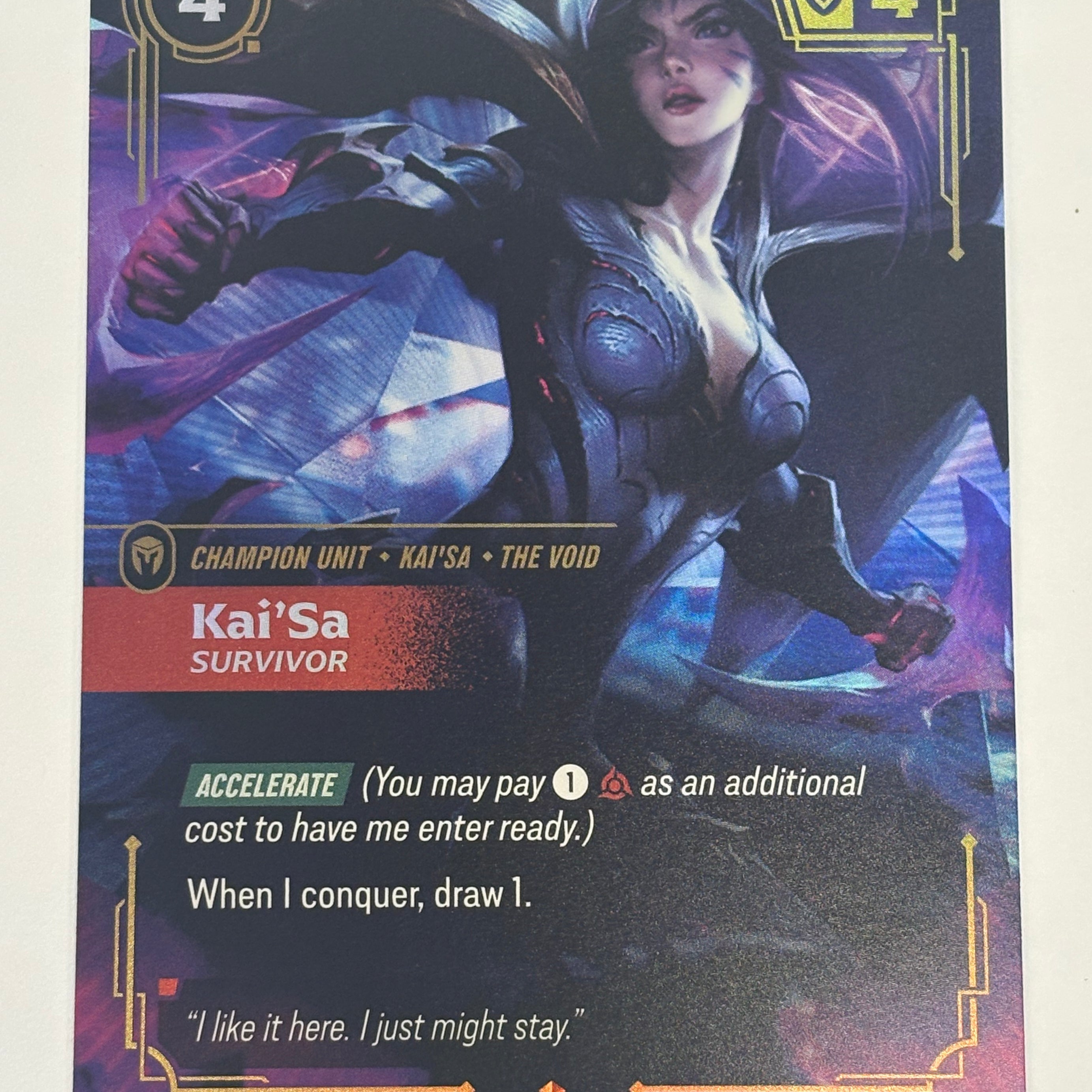 Riftbound TCG - Origins Kai’Sa (Survivor) 039/298 NM