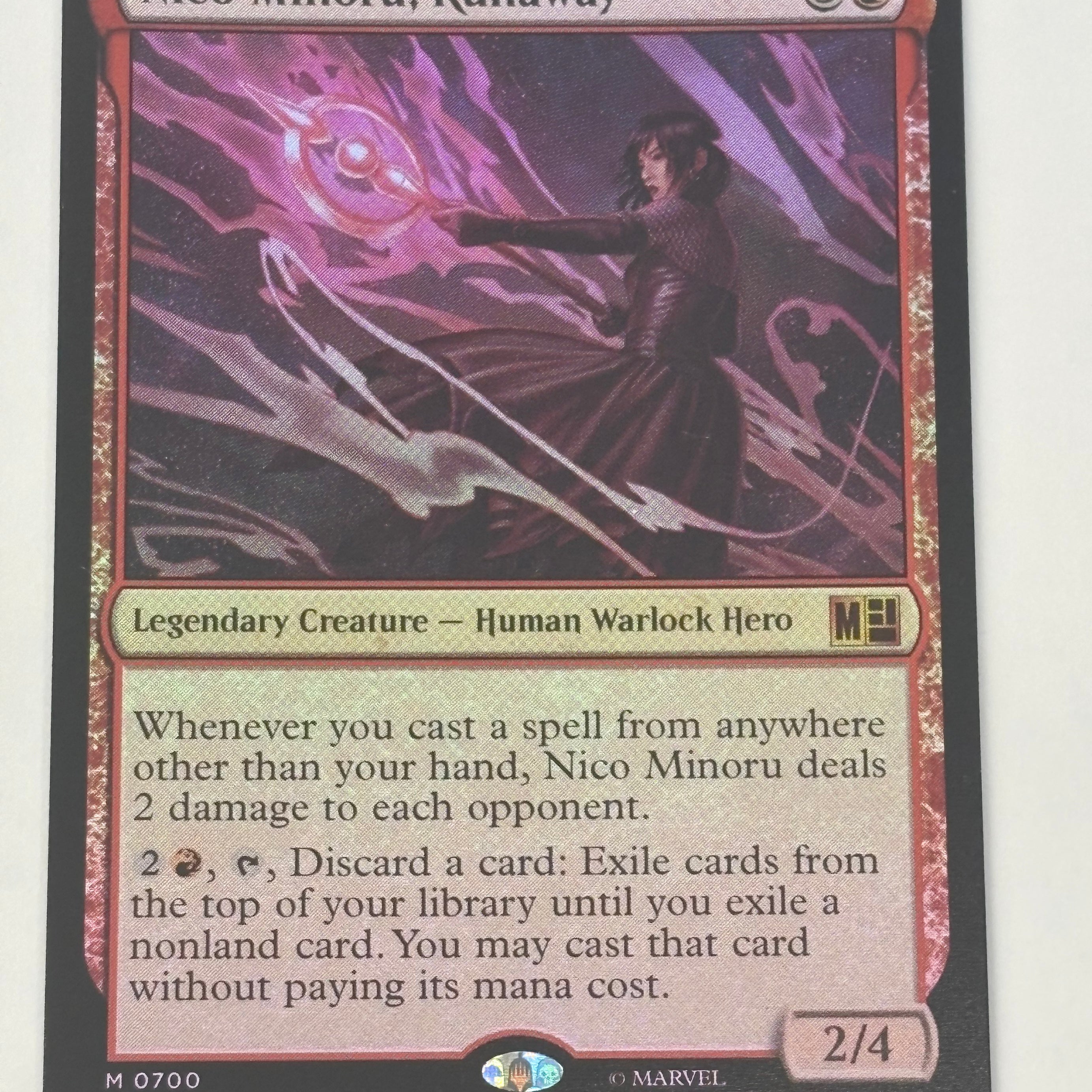 Magic The Gathering TCG - Marvel Super Heroes: Commander Nico Minoru, Runaway 700 Foil NM