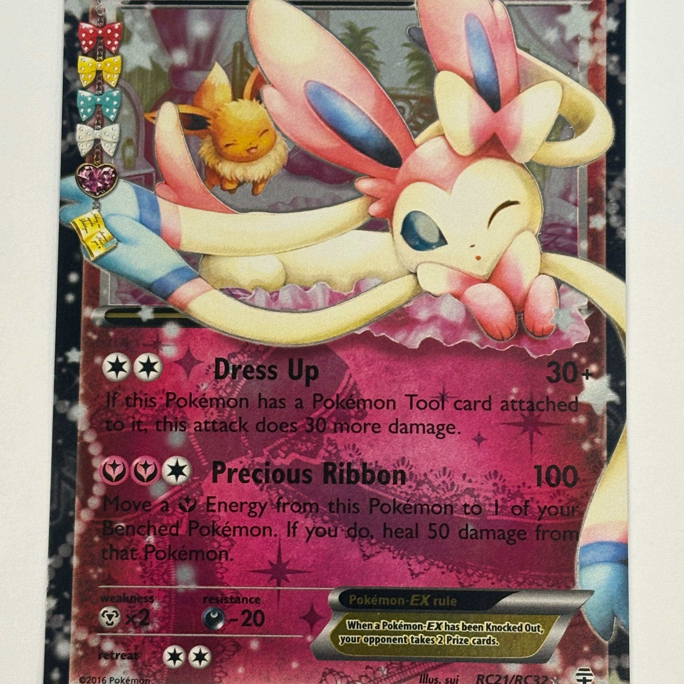 Pokémon TCG - Generations: Radiant Collection Sylveon EX RC21/RC32 LP
