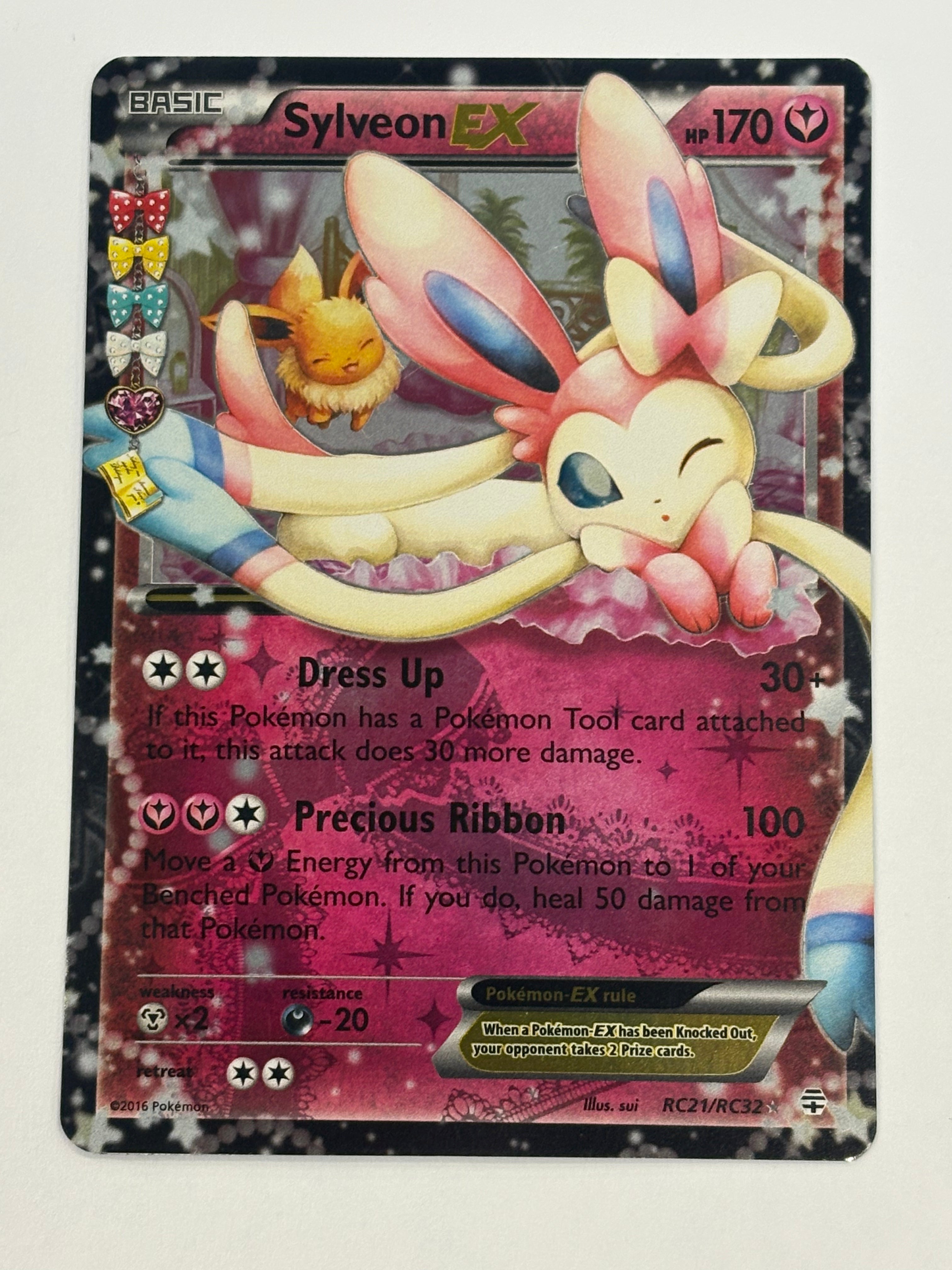 Pokémon TCG - Generations: Radiant Collection Sylveon EX RC21/RC32 LP