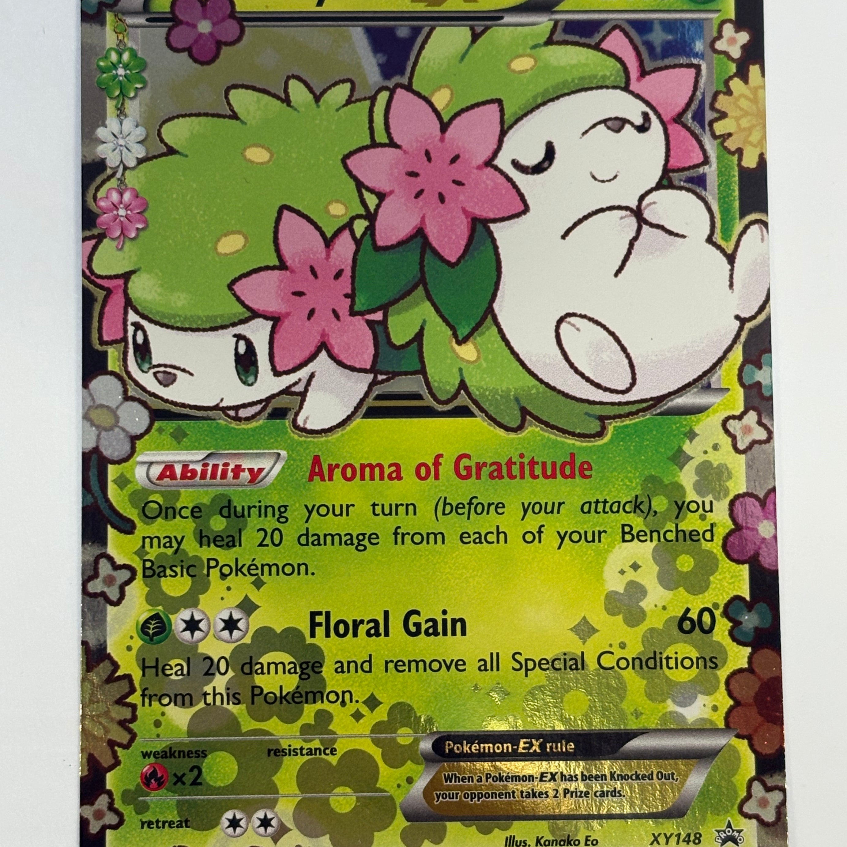 Pokémon TCG - XY Promo Shaymin EX XY148 MP