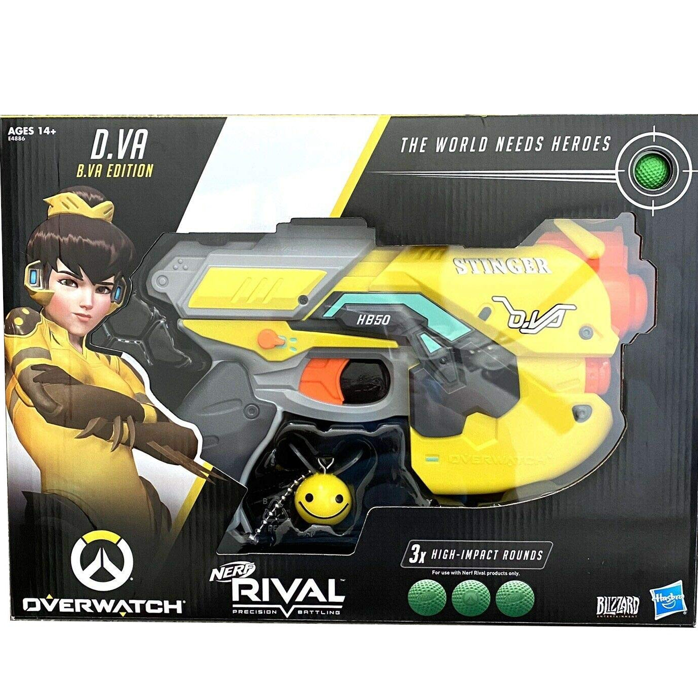NERF Rival Overwatch D.VA Blaster (B.VA Edition)