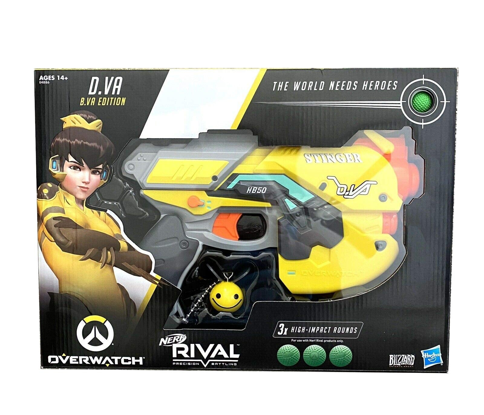 NERF Rival Overwatch D.VA Blaster (B.VA Edition)