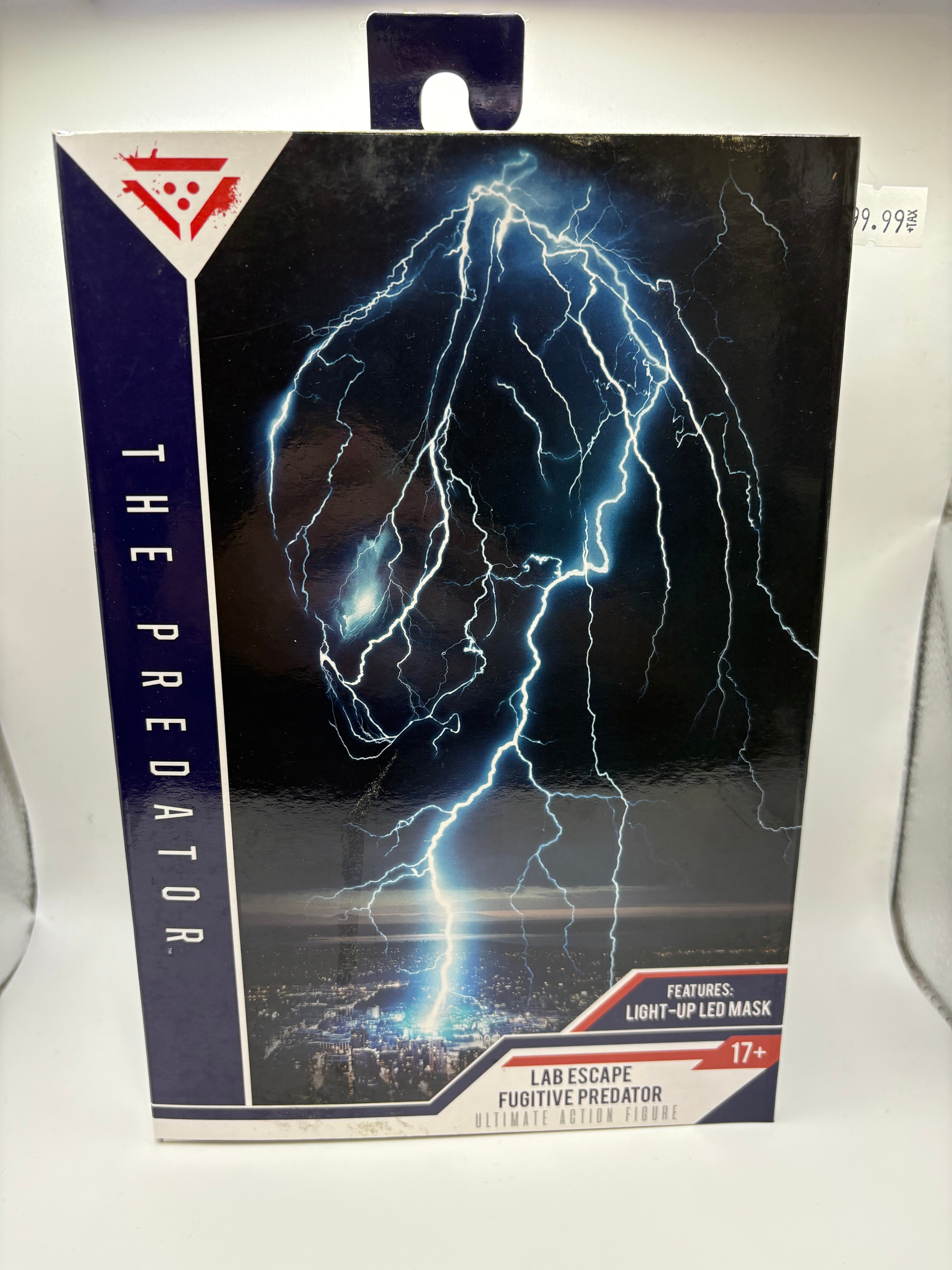 (SIGNED) NECA The Predator Lab Escape Fugitive Predator Ultimate Action Figure JSA Cert.