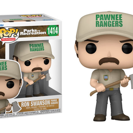 Funko Pop! Television Parks and Recreation Ron Swanson Pawnee Rangers #1414