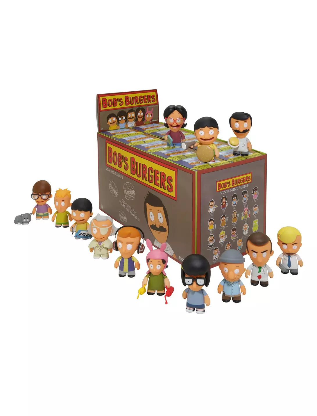 Kidrobot Bob’s Burgers Vinyl Mini Figures Blind Box