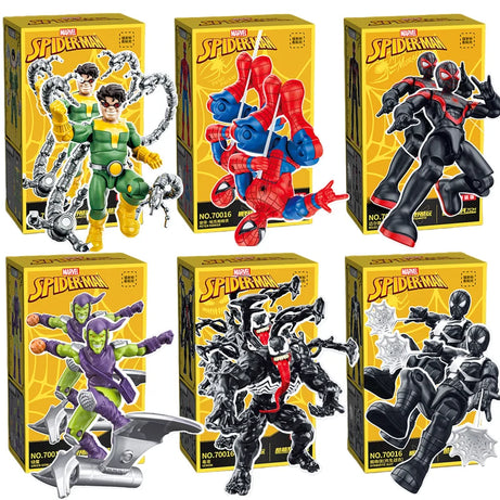 Yuanye Marvel Spiderman Model Kits (Characters/Boxes May Vary)