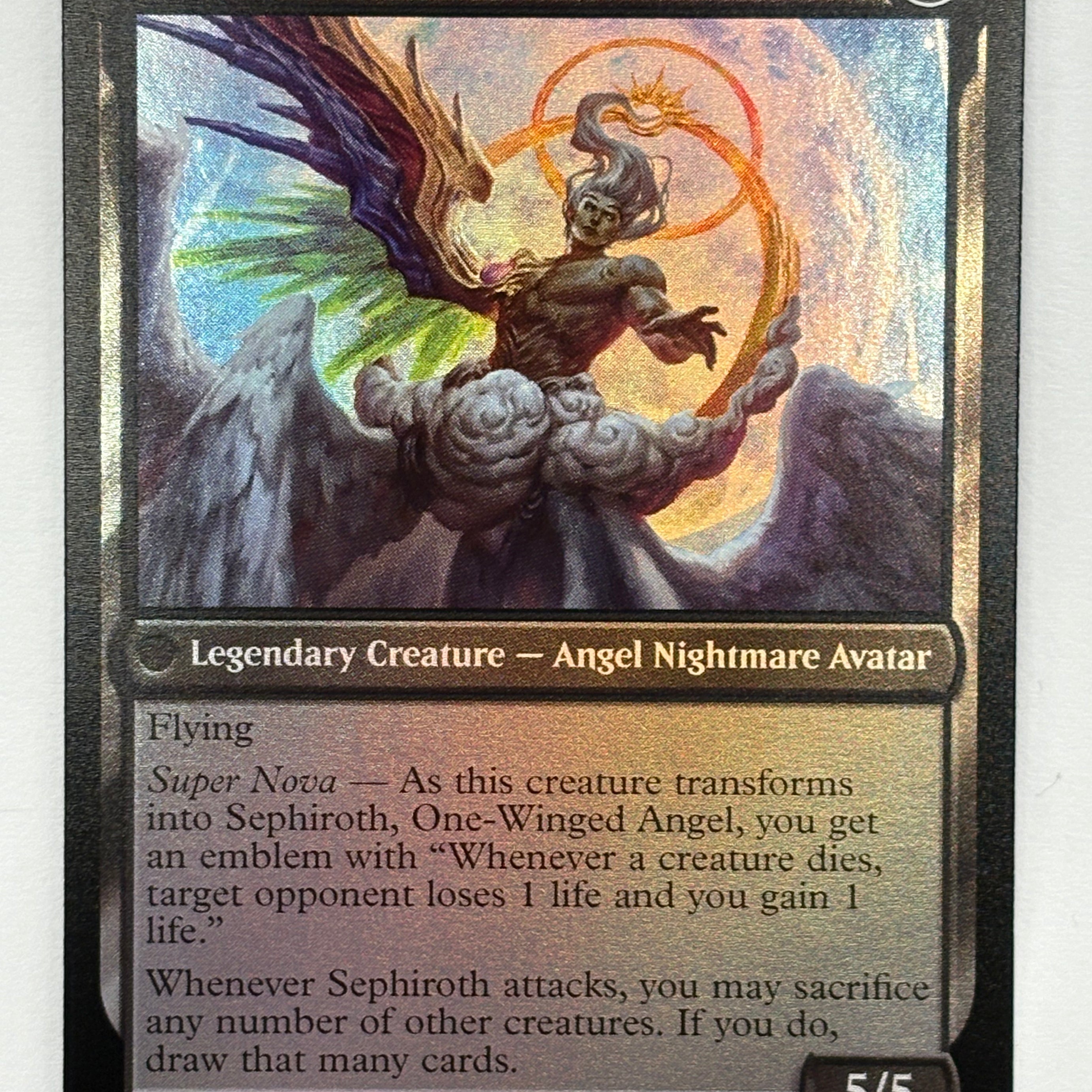Magic The Gathering TCG - Final Fantasy Sephiroth, Fabled SOLDIER 115 Foil NM