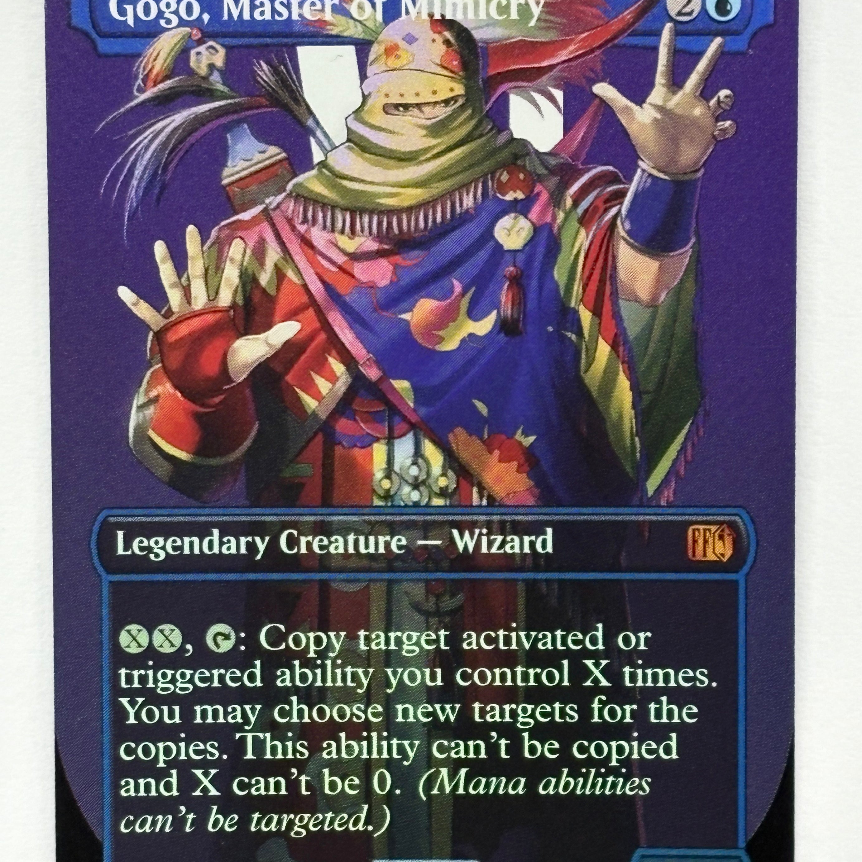 Magic The Gathering TCG - Final Fantasy Gogo, Master of Mimicry (Borderless) 377 Foil NM