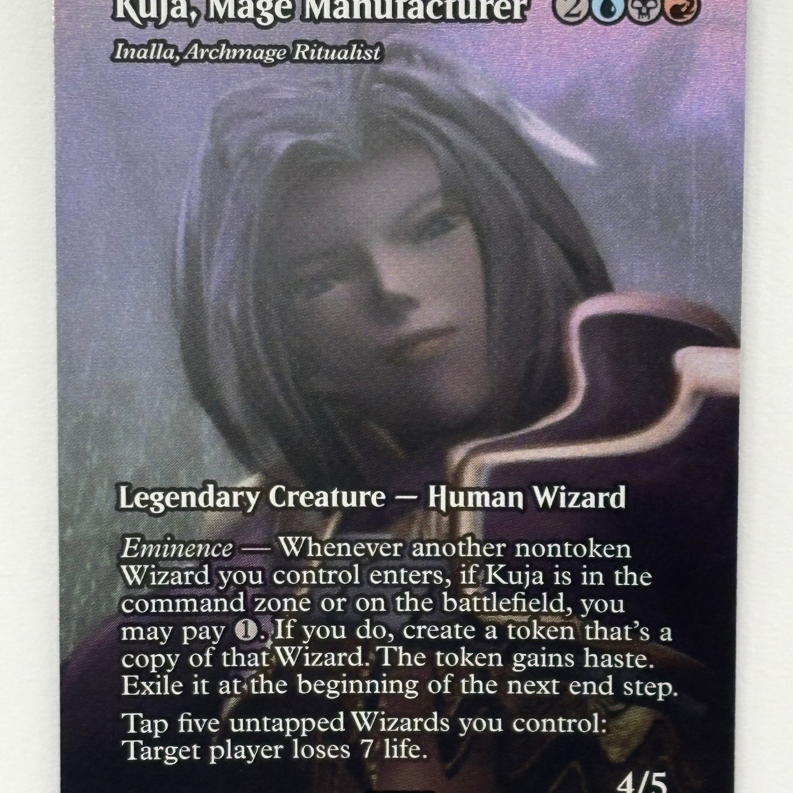 Magic The Gathering TCG - Final Fantasy: Through the Ages Inalla, Archmage Ritualist Kuja, Mage Manufacturer 52 Foil NM