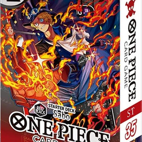 One Piece TCG - Starter Deck 35: Red/Black Sabo Starter Deck