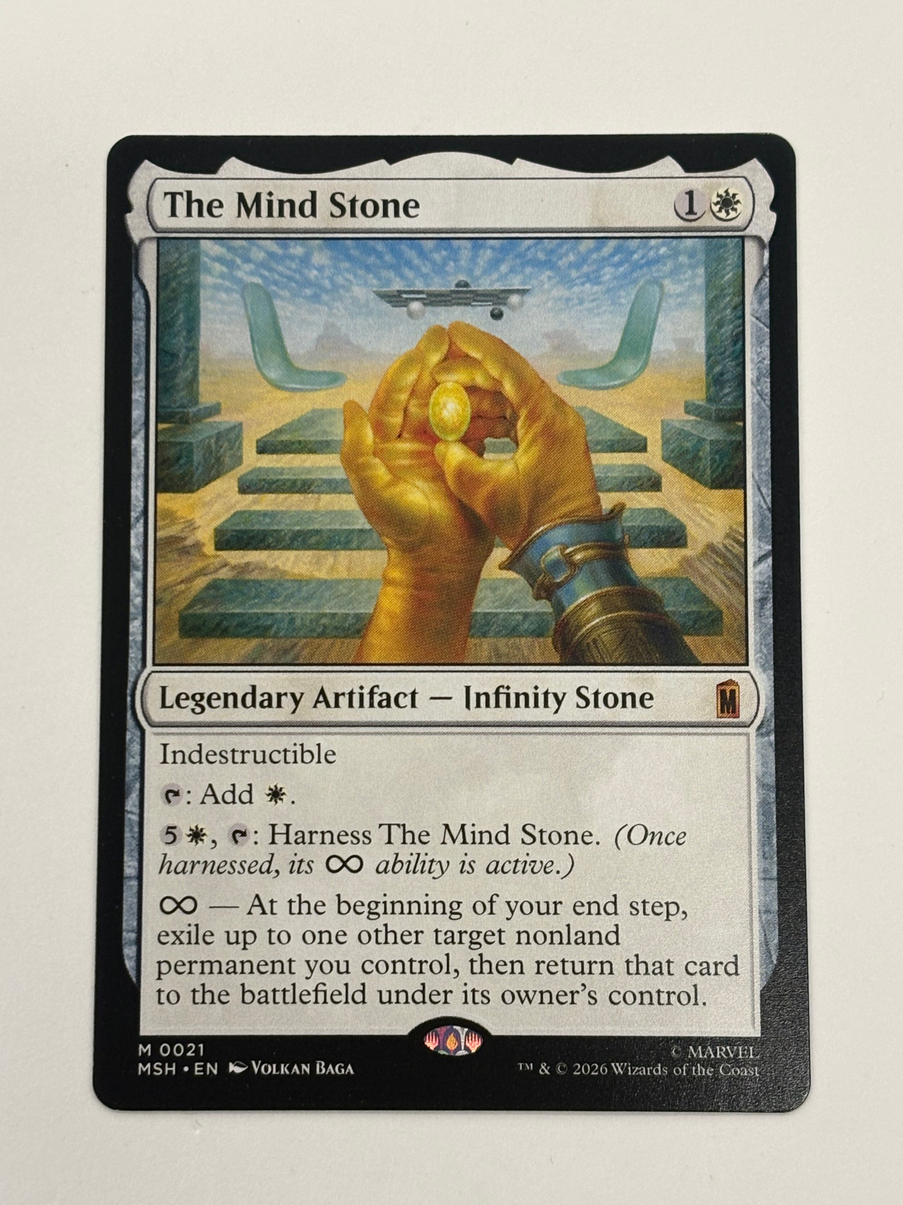 Magic The Gathering TCG - Marvel Super Heroes The Mind Stone 021 NM
