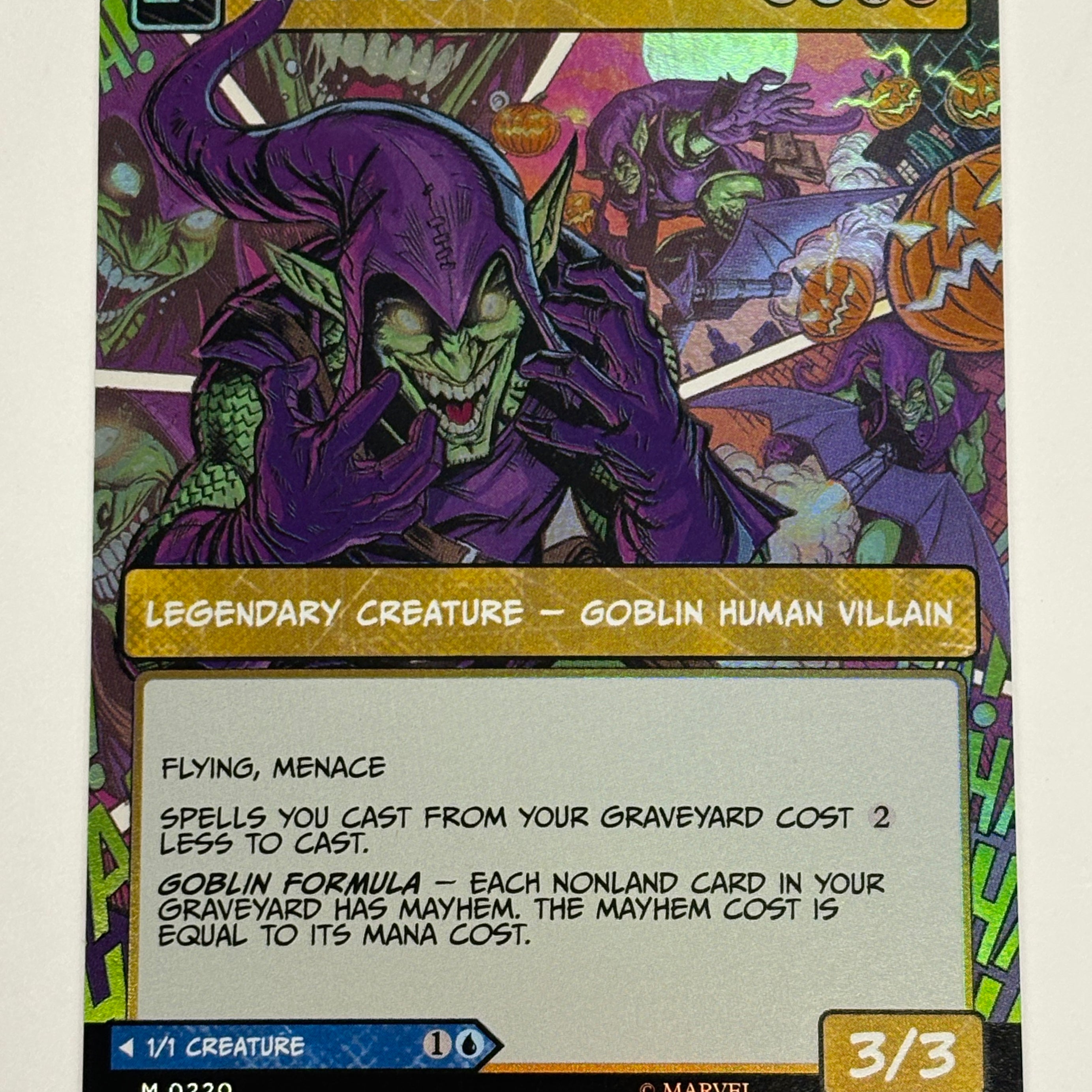 Magic The Gathering TCG - Marvel's Spiderman Norman Osborn (Foil Showcase) 022 NM